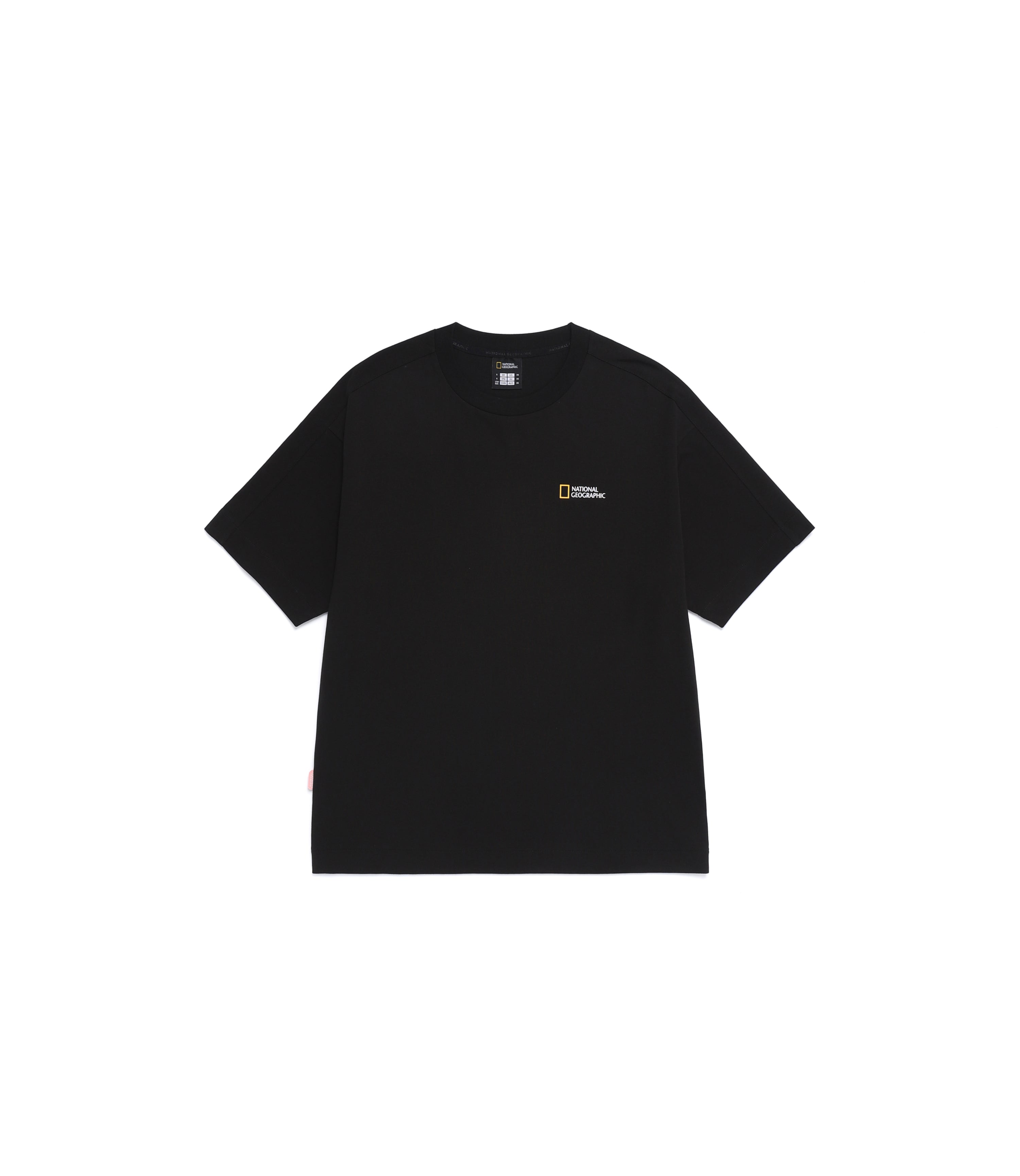 Unisex CASTOR COOLMAX ECO Graphic Short Sleeve Tee<br>BLACK