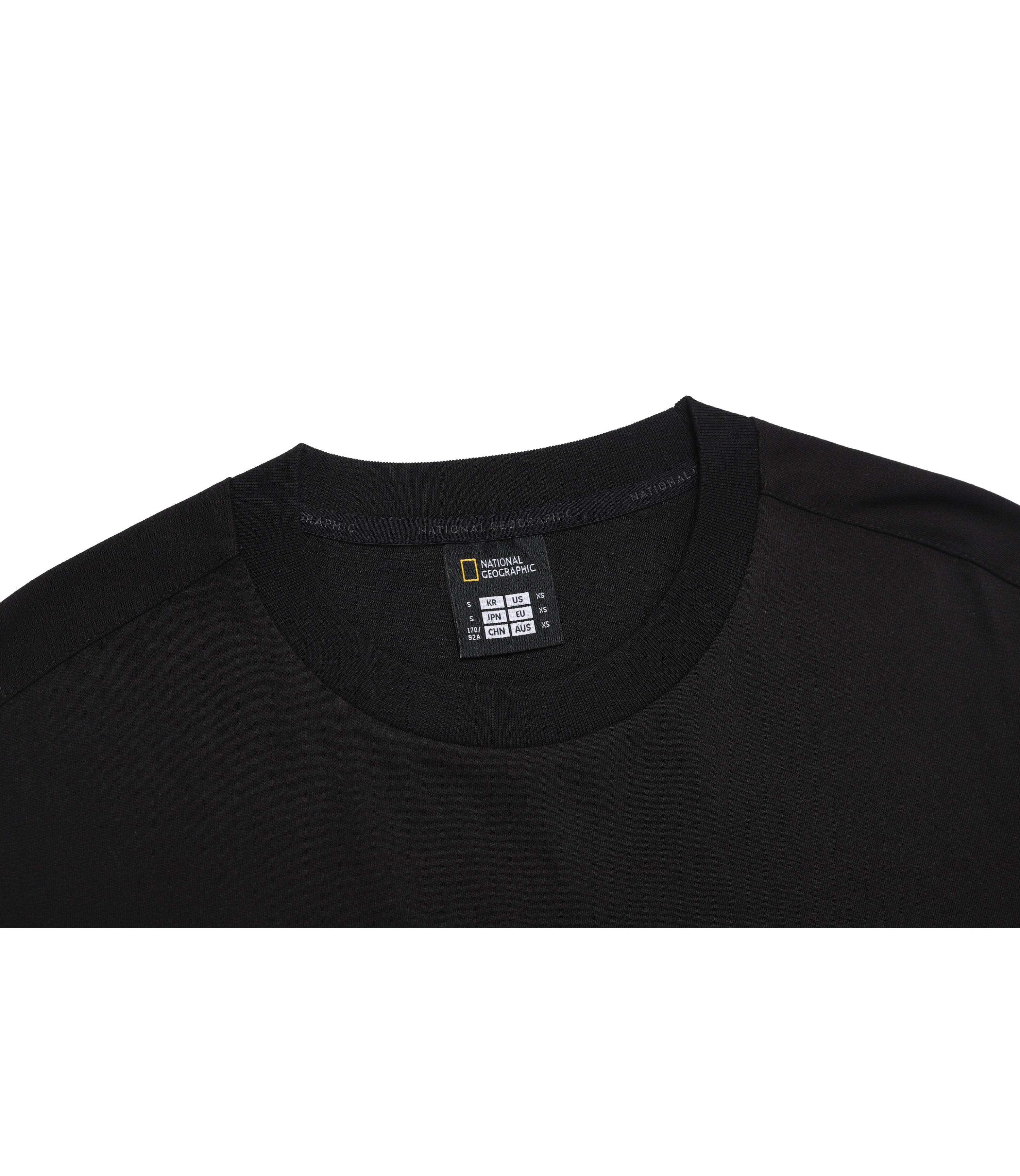 Unisex CASTOR COOLMAX ECO Graphic Short Sleeve Tee<br>BLACK