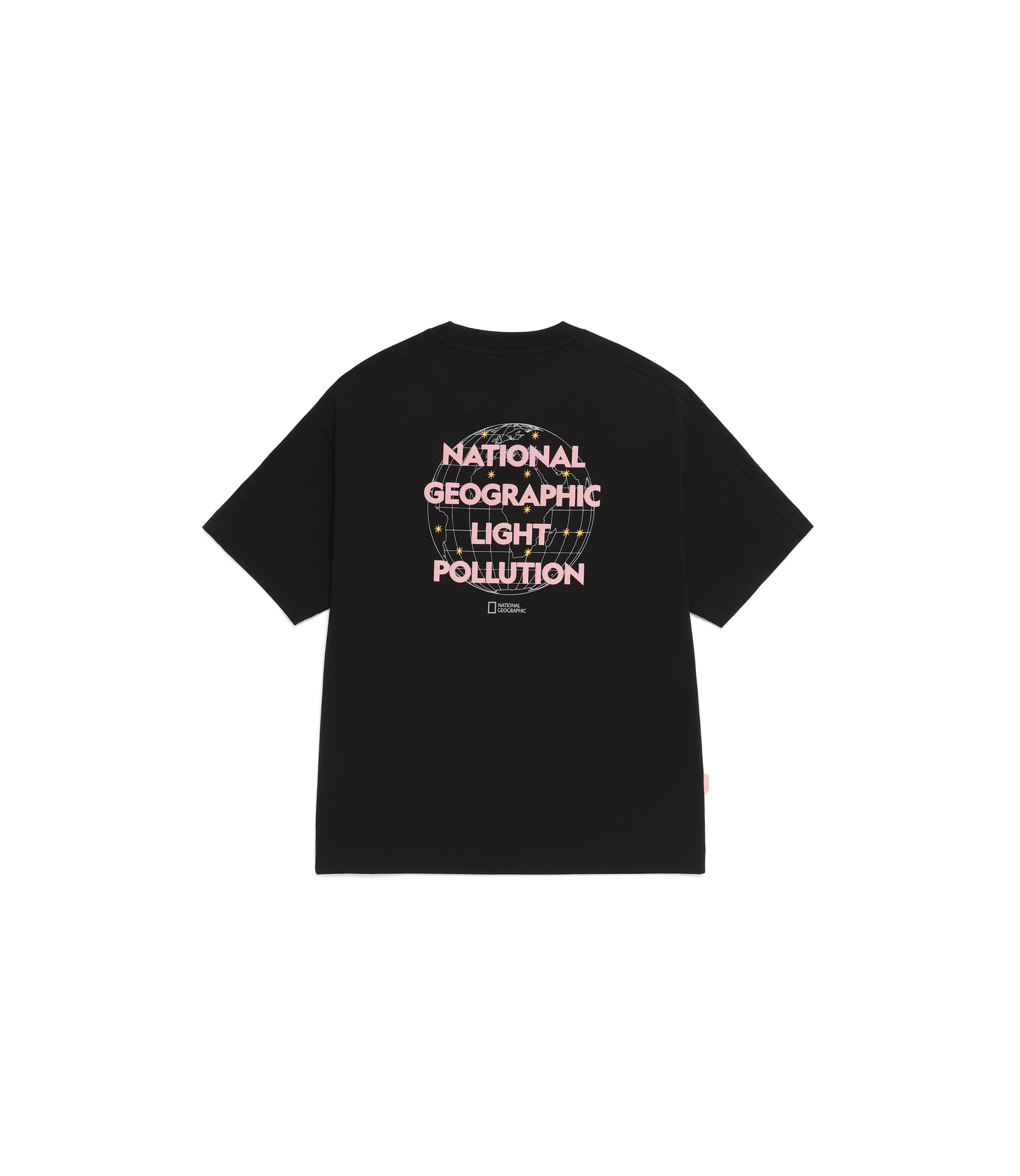 Unisex CASTOR COOLMAX ECO Graphic Short Sleeve Tee<br>BLACK