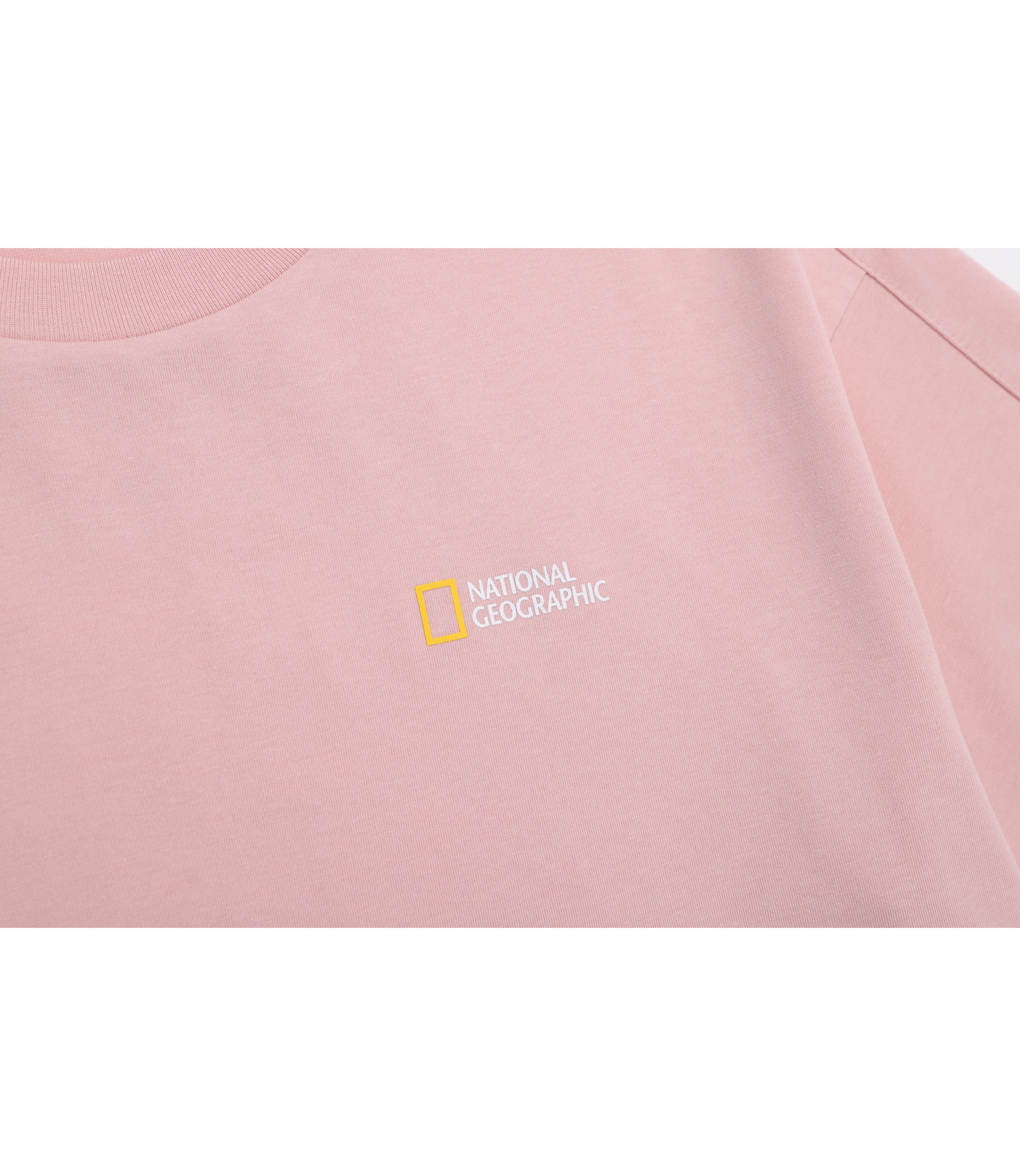 Unisex CASTOR COOLMAX ECO Graphic Short Sleeve Tee<br>SILVER PINK