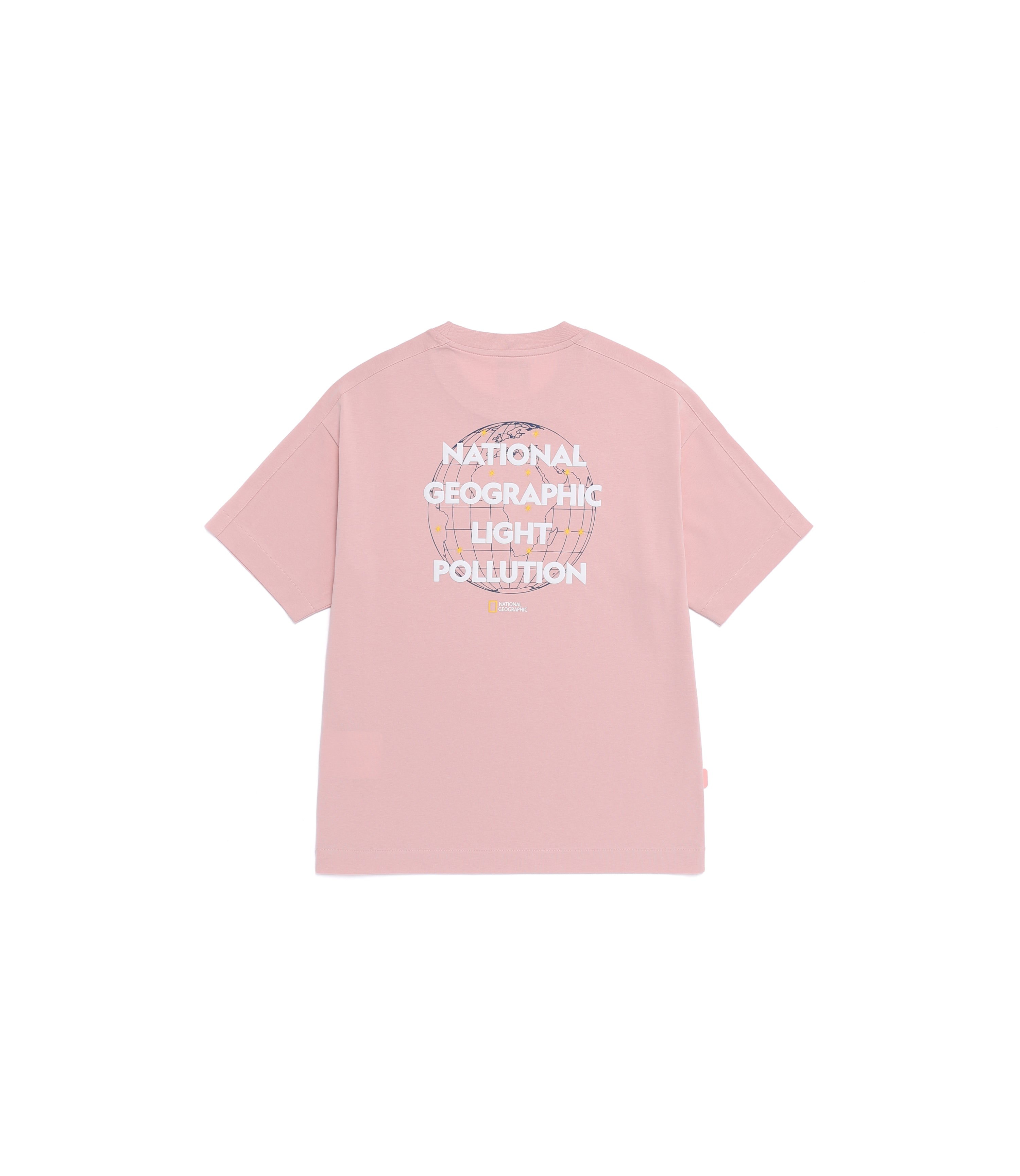 Unisex CASTOR COOLMAX ECO Graphic Short Sleeve Tee<br>SILVER PINK