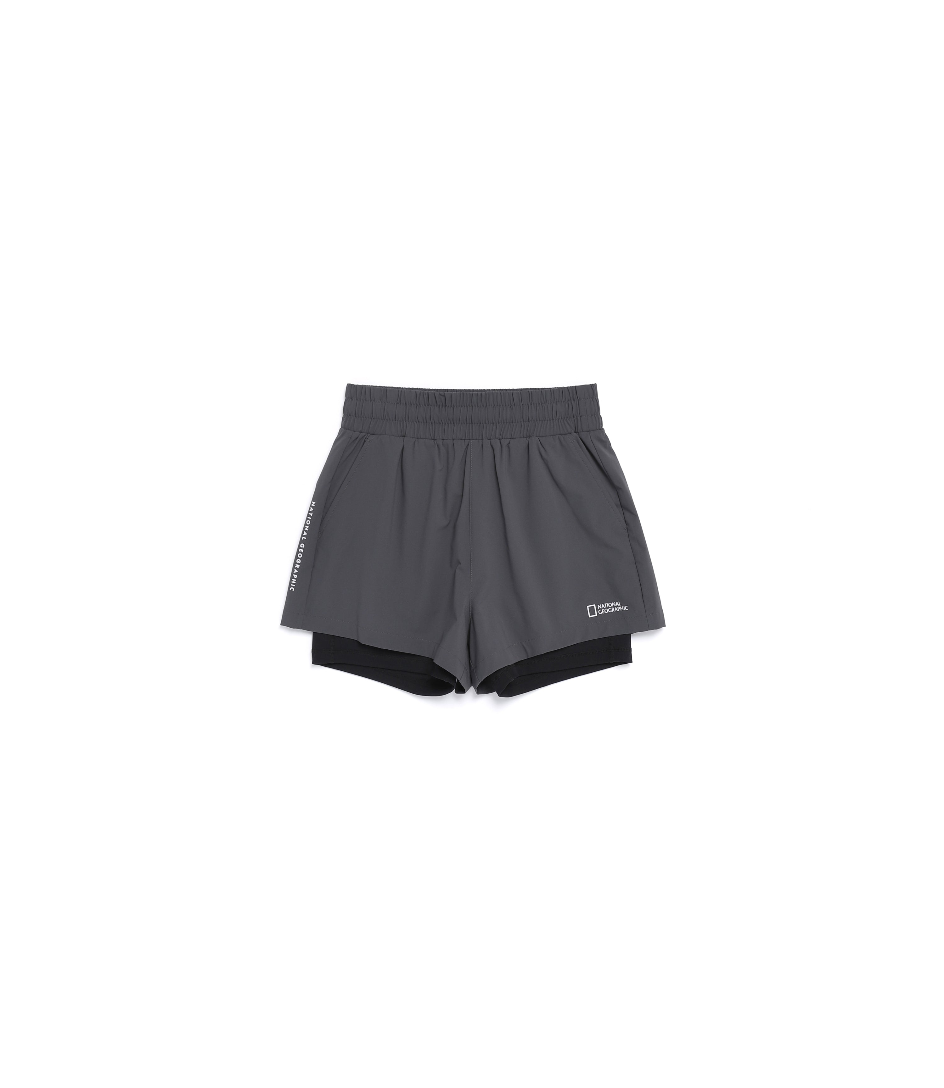Women's Hot Summer Mid-Length Leggings Shorts<br>IRON GREY