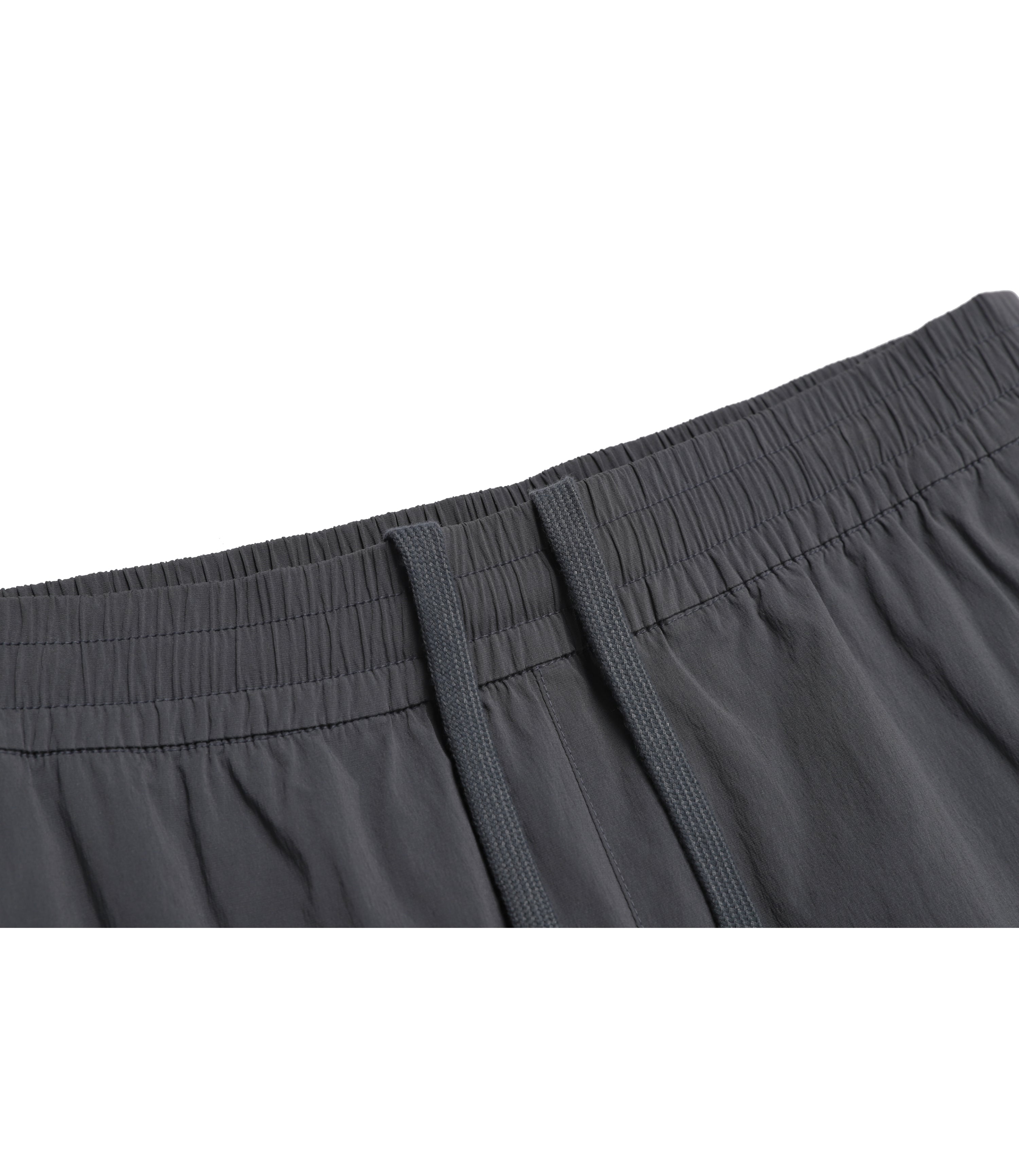 Womens FINET Cooling Stretch Mid-Length Cargo Shorts<br>IRON GREY