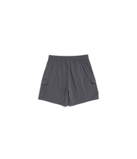 Women's FINET Cooling Stretch Mid-Length Cargo Shorts<br>IRON GREY