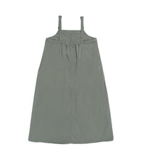 Women's FINET Stretch A-Line Overall Dress<br>G/KHAKI