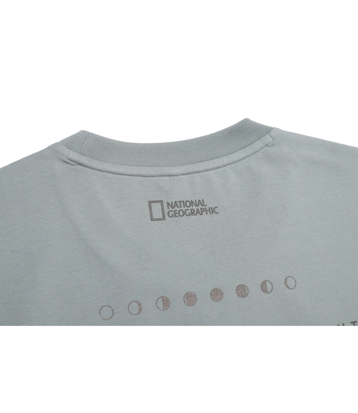 Unisex URBAN Polarspace Graphic Semi-Overfit Short Sleeve Tee<br>SAGE GREEN