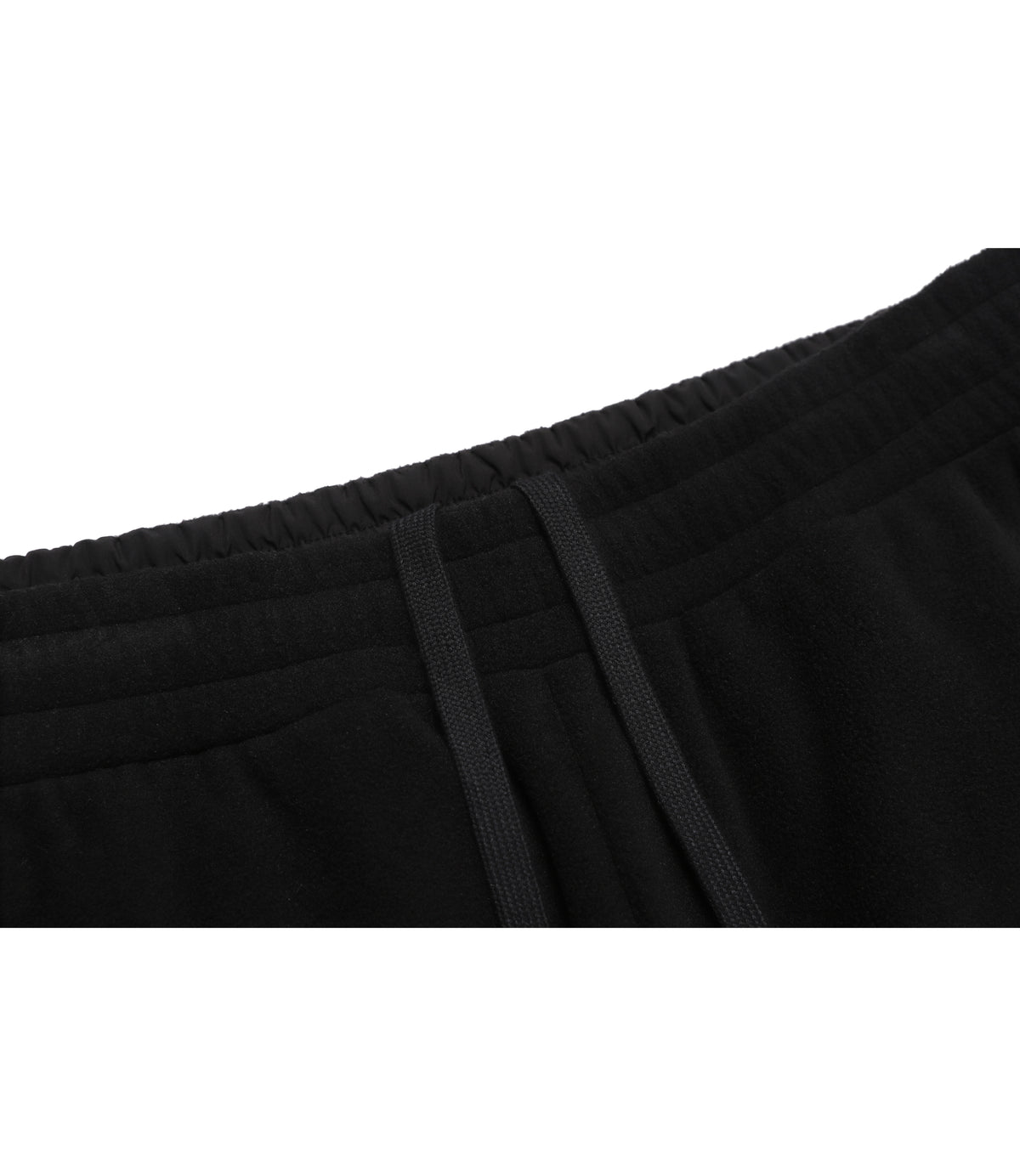 Unisex Siro Fleece Relaxed- Fit Cargo Jogger Pants<br>BLACK