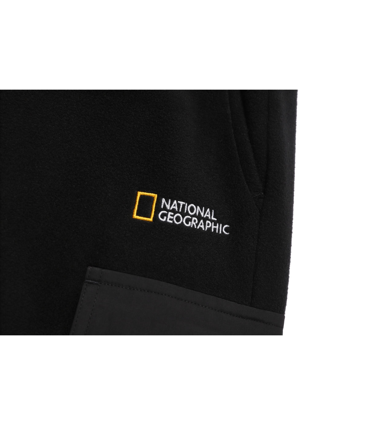 Unisex Siro Fleece Relaxed- Fit Cargo Jogger Pants<br>BLACK