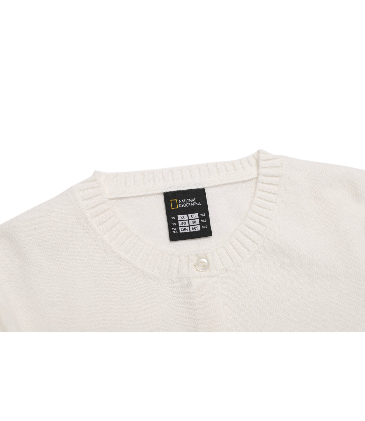 Women's Animal Wappen Knit Cardigan<br>IVORY