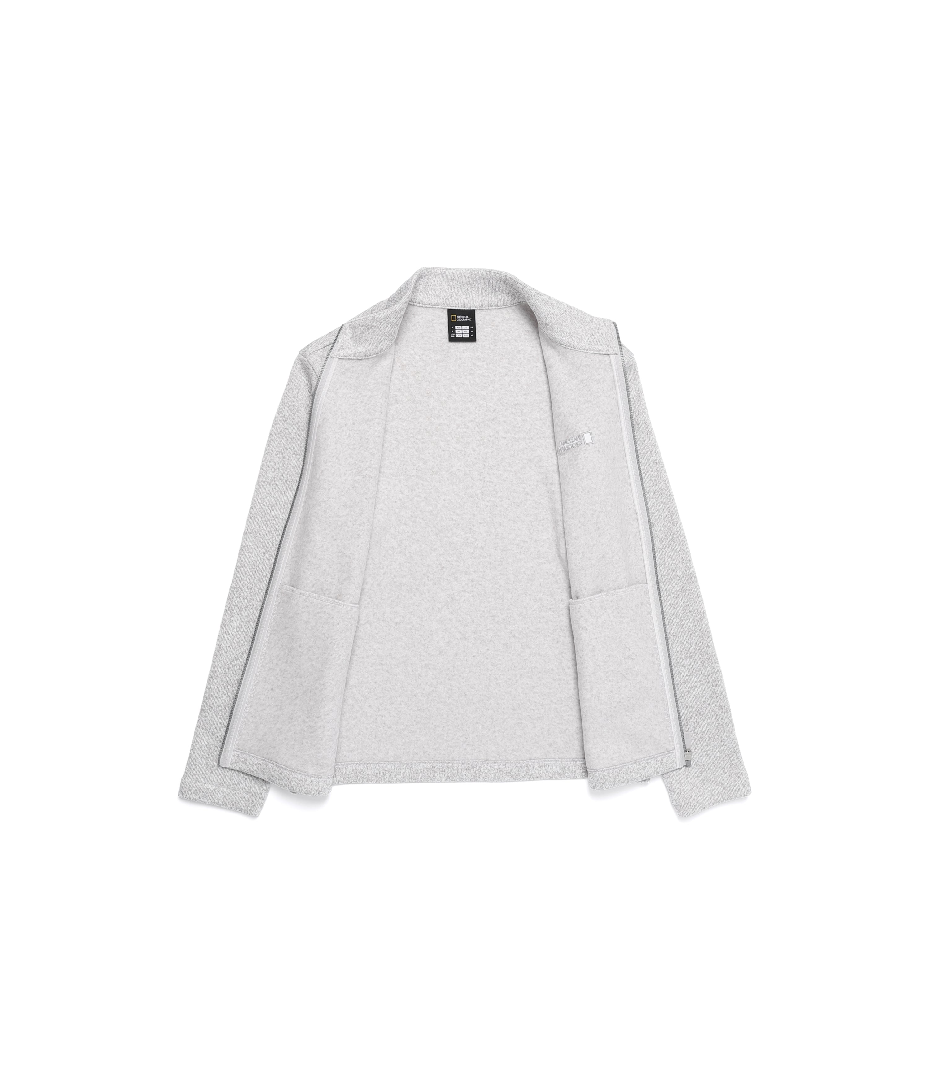 Unisex GLIESE Zip-Up Jacket<br>L/GREY