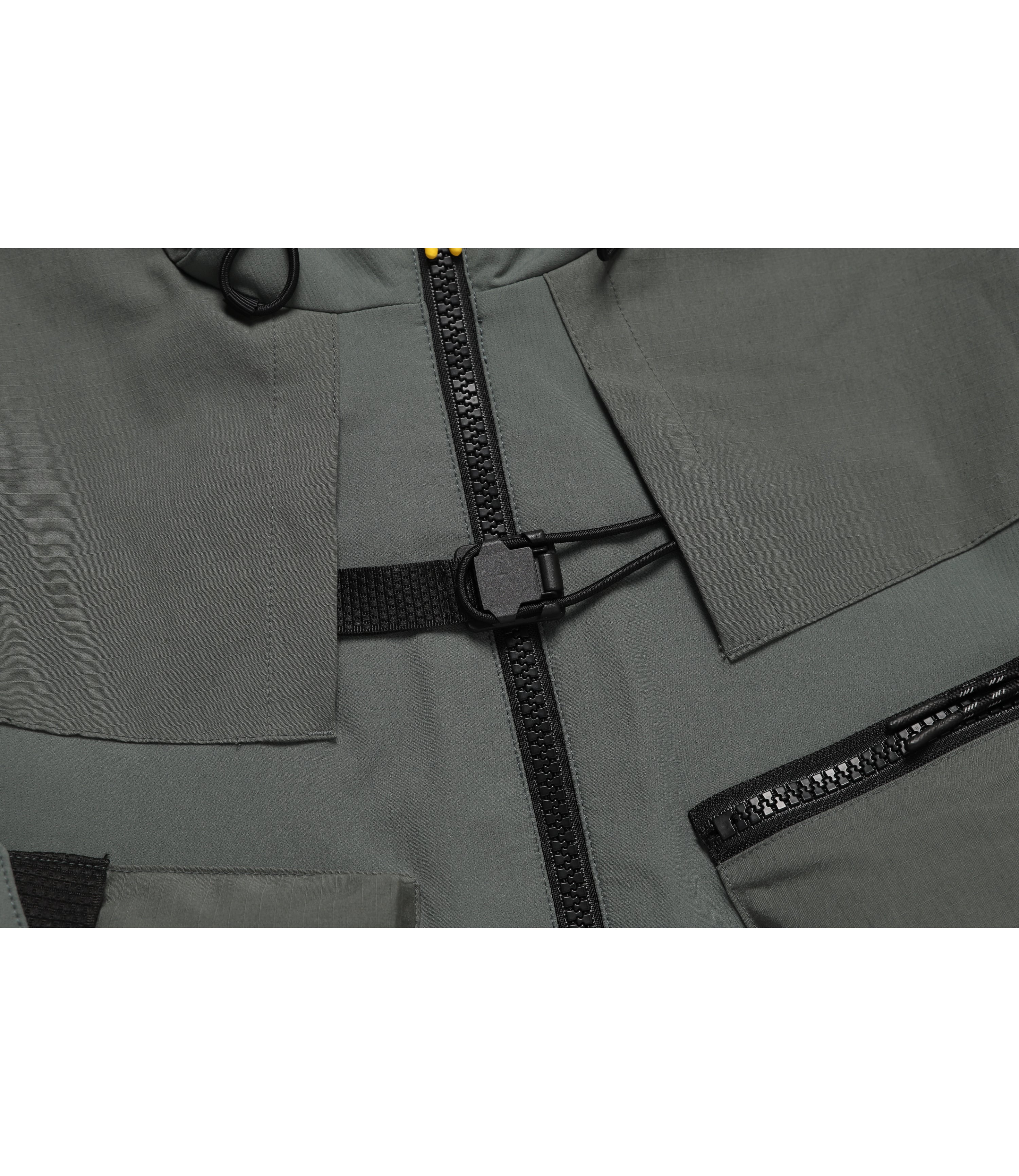 [FILMMAKER] Unisex 'Hilly' Block Pocket Jacket<br>KHAKI