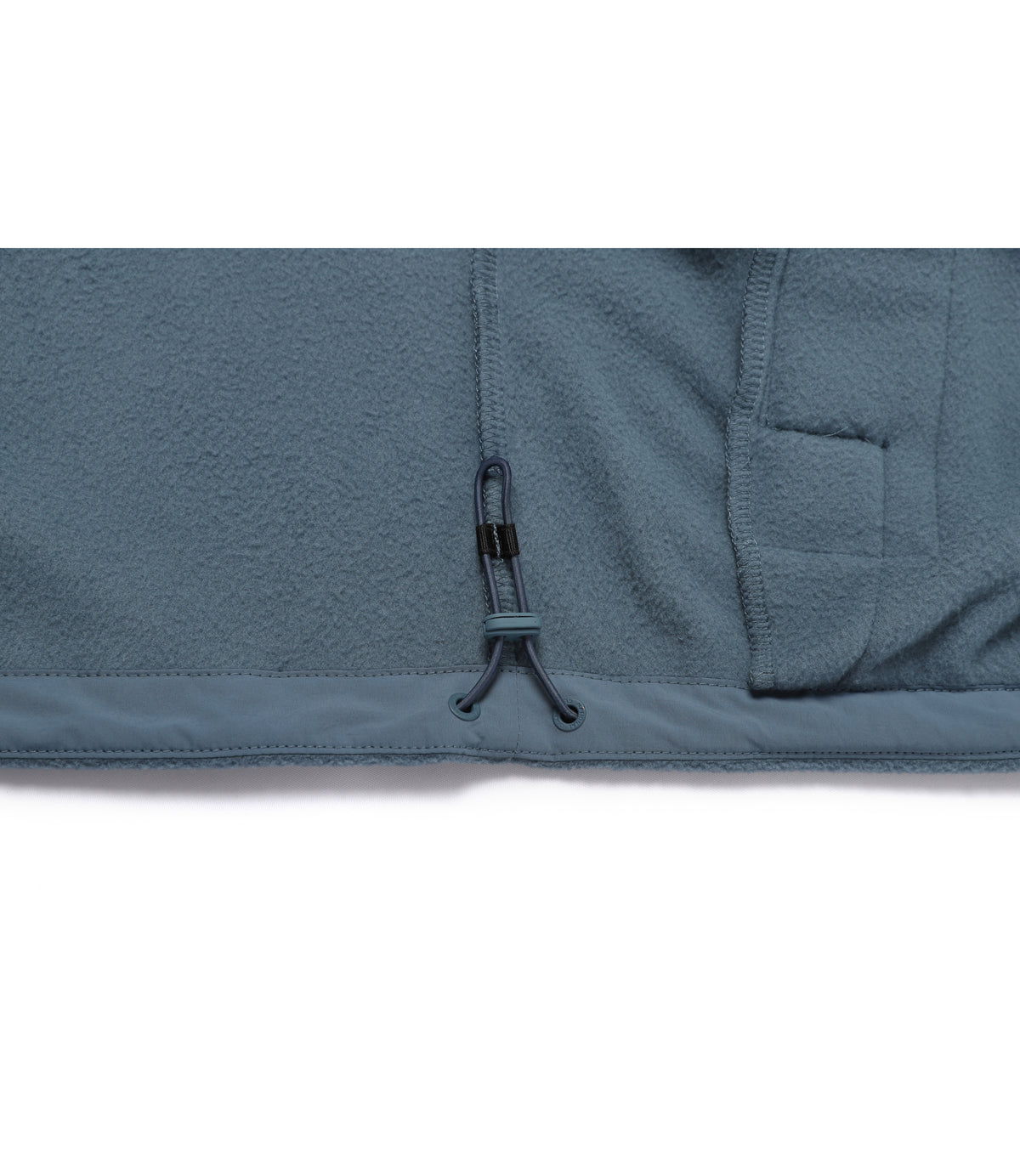 Unisex Siro Micro Fleece Stand-Neck Full Zip-Up<br>ASH BLUE