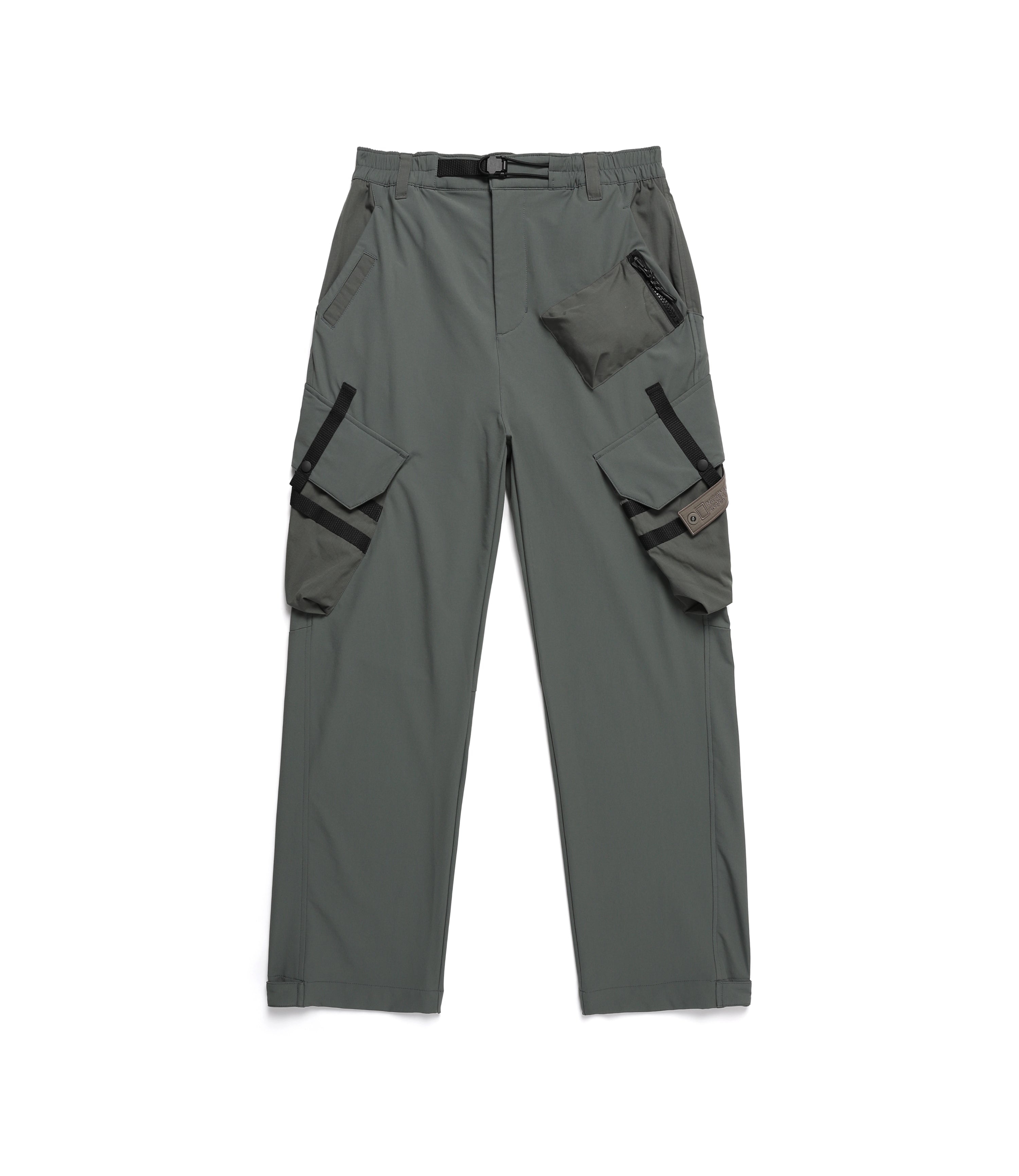 [FILMMAKER] Unisex 'Hilly' Block Pocket Pants<br>KHAKI