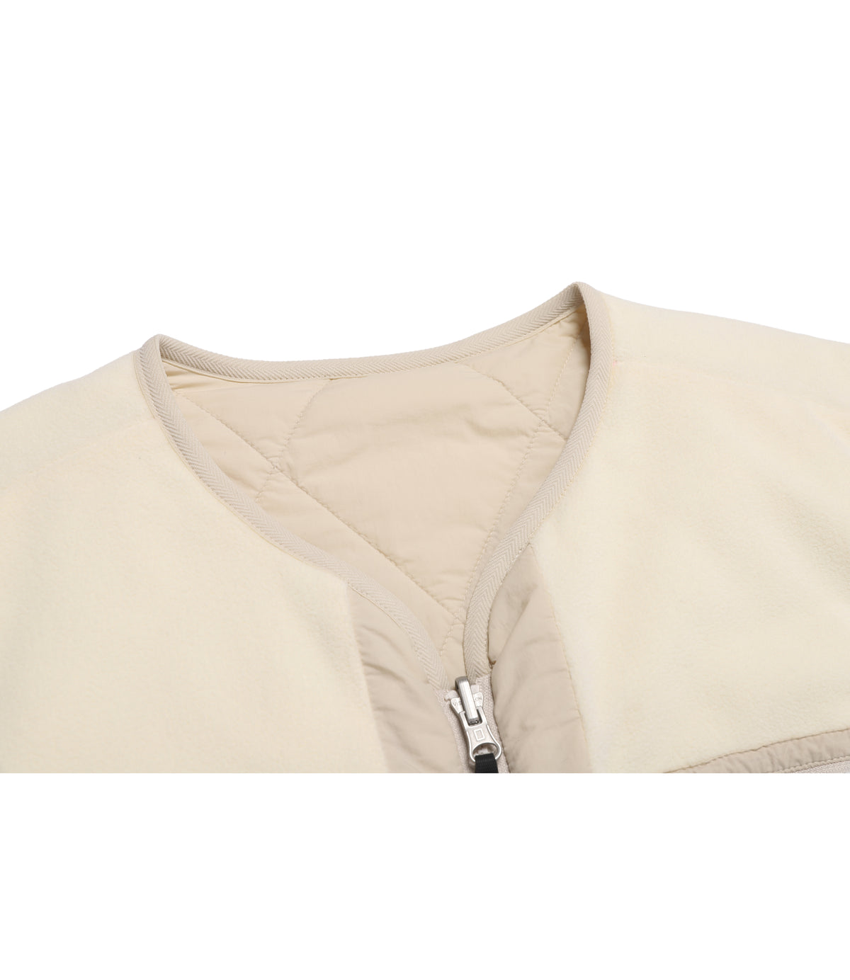 Unisex Lynx Reversible Fleece Liner Padded Vest<br>SILVER BIRCH