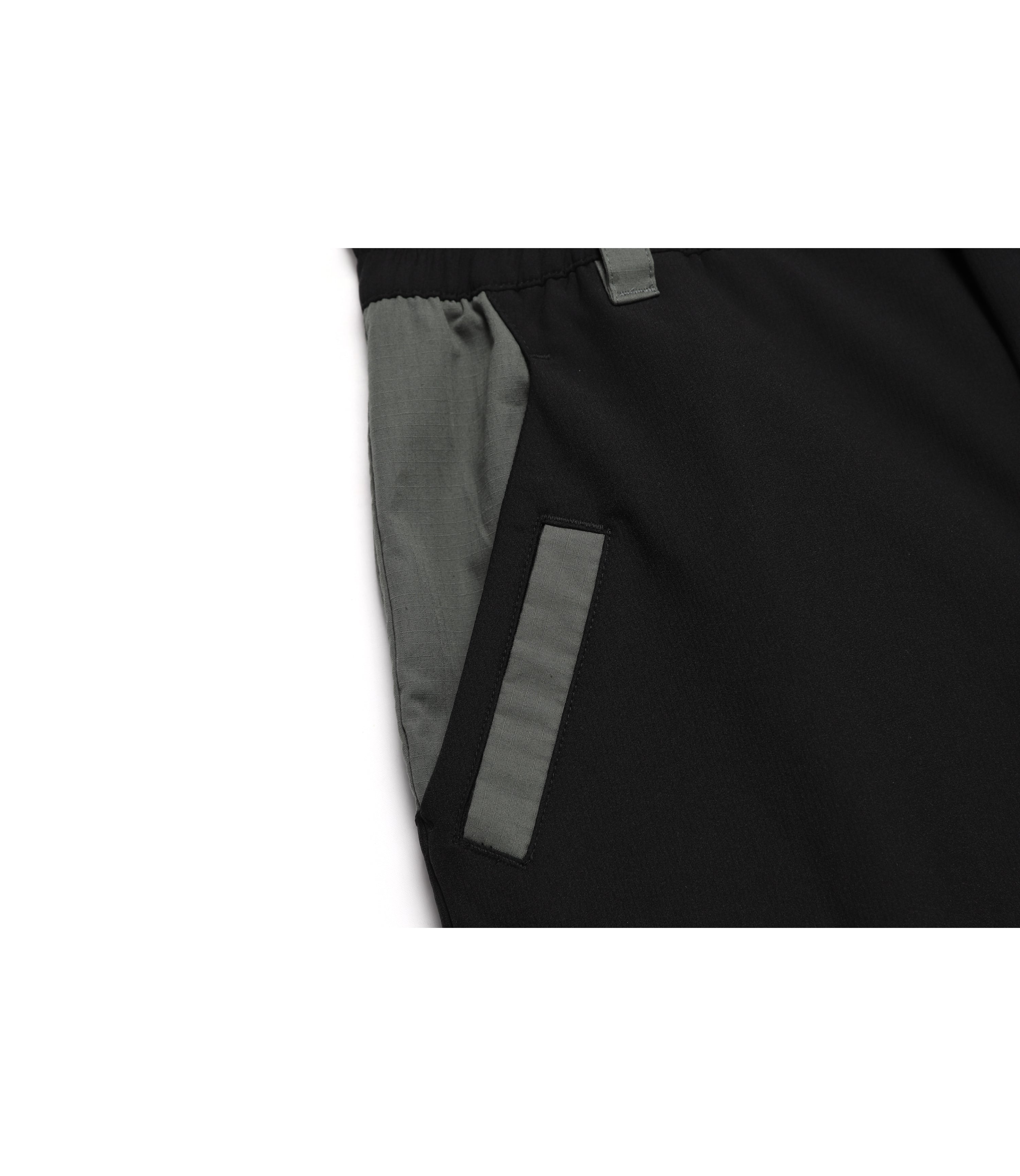 [FILMMAKER] Unisex 'Hilly' Block Pocket Pants<br>CARBON BLACK