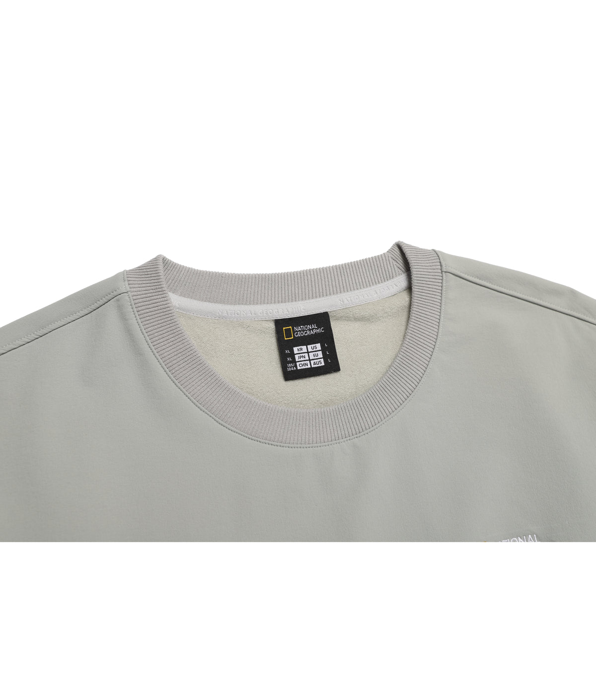 Unisex ARCHELON Double-Warm Brushed Woven Sweatshirt<br>LIGHT KHAKI