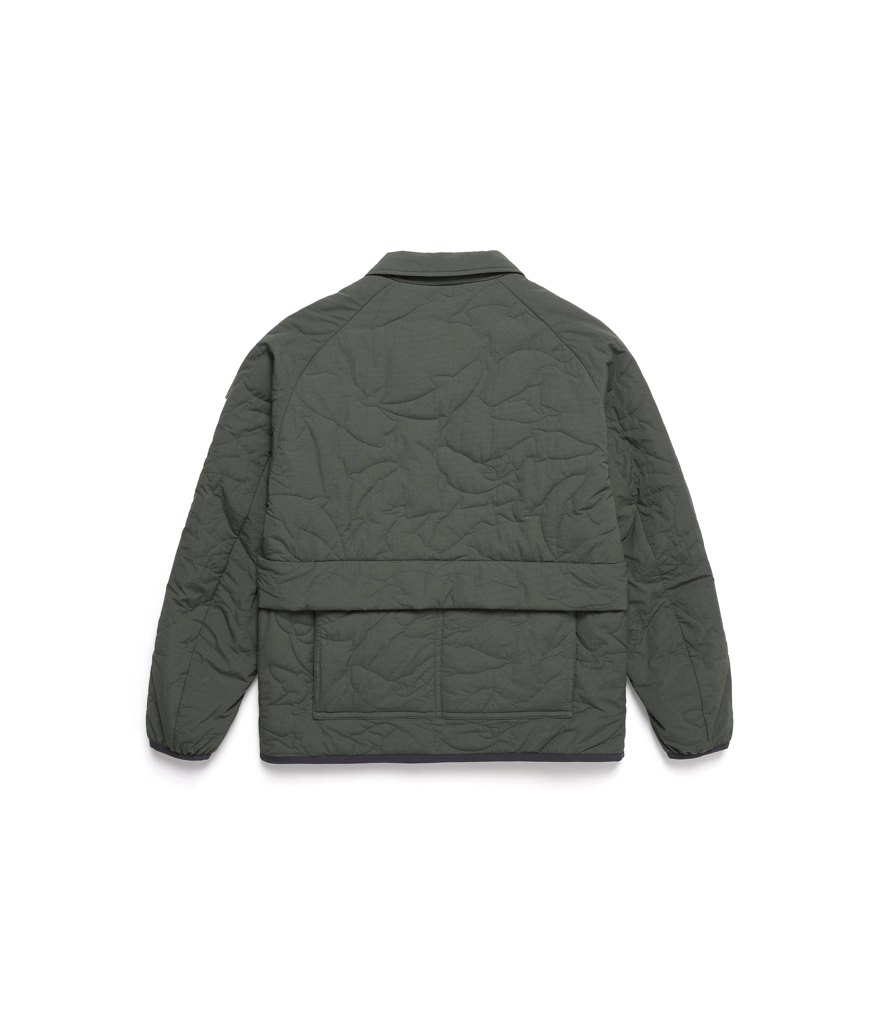 [FILMMAKER] Unisex 'Mountainous' Quilted Shirket<br>KHAKI