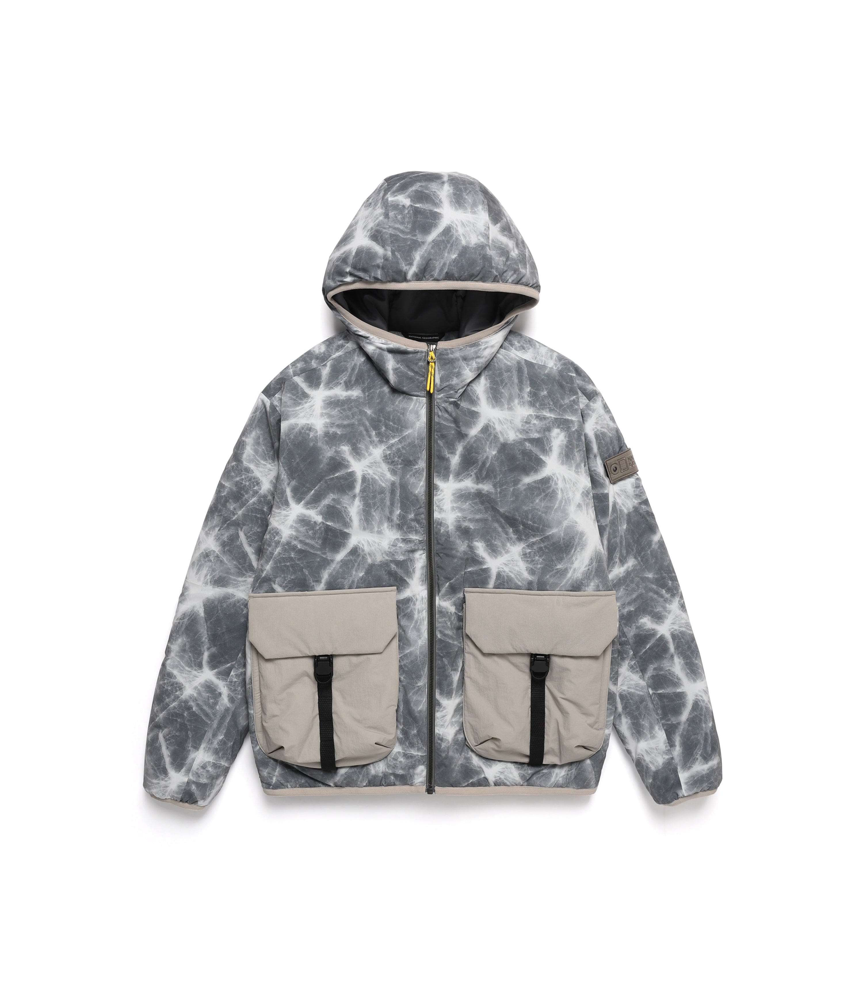 Unisex FILMMAKER Mountainous Quilted Jacket<br>D/GREY