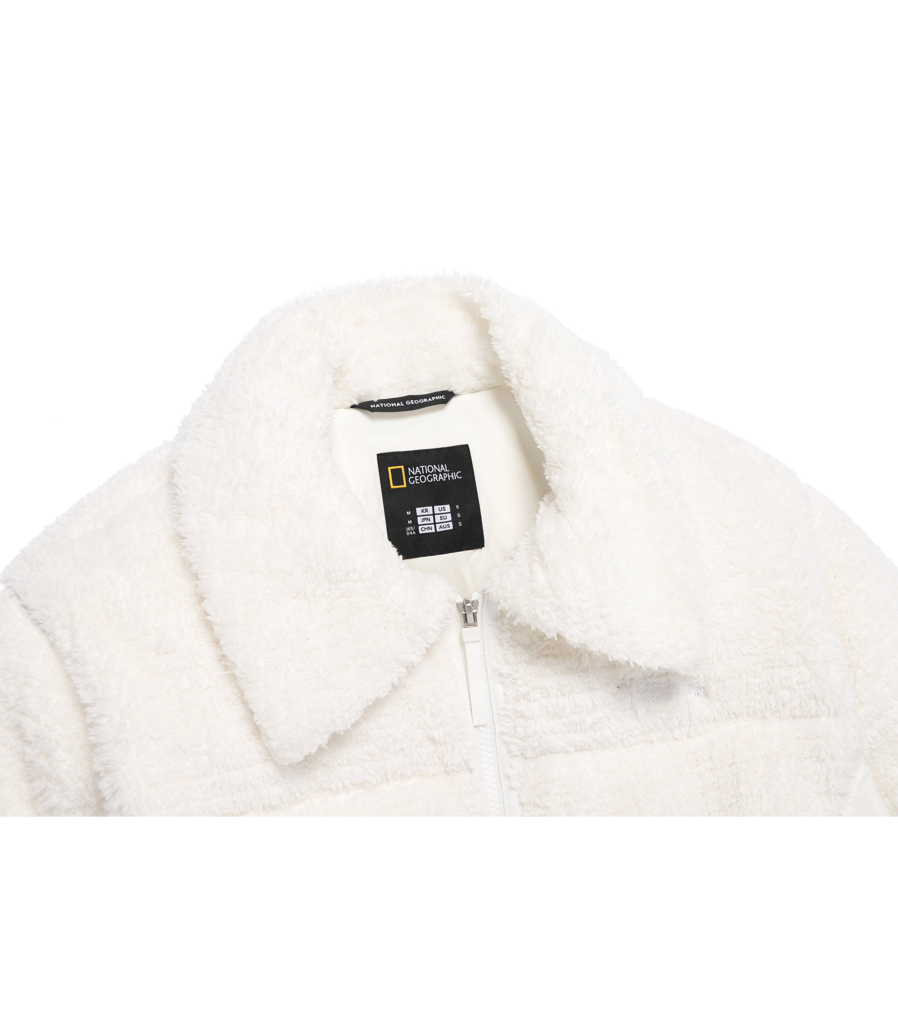 Women's Eco Fur Hybrid Jumper<br>O/WHITE
