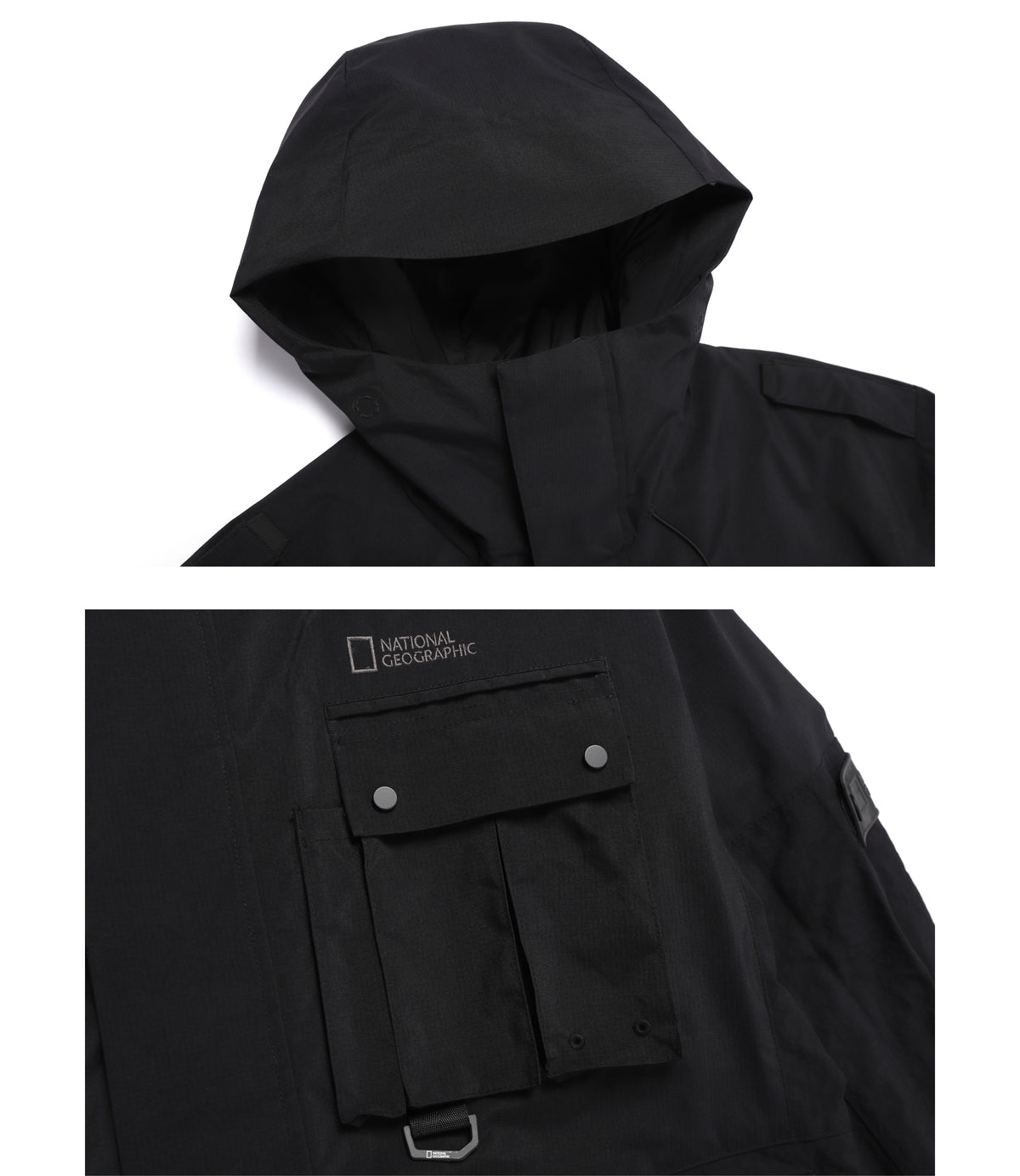 Men's NRN Windstopper By Gore-Tex Labs Infinity 2-Layer 3-In-1 Jacket<br>BLACK