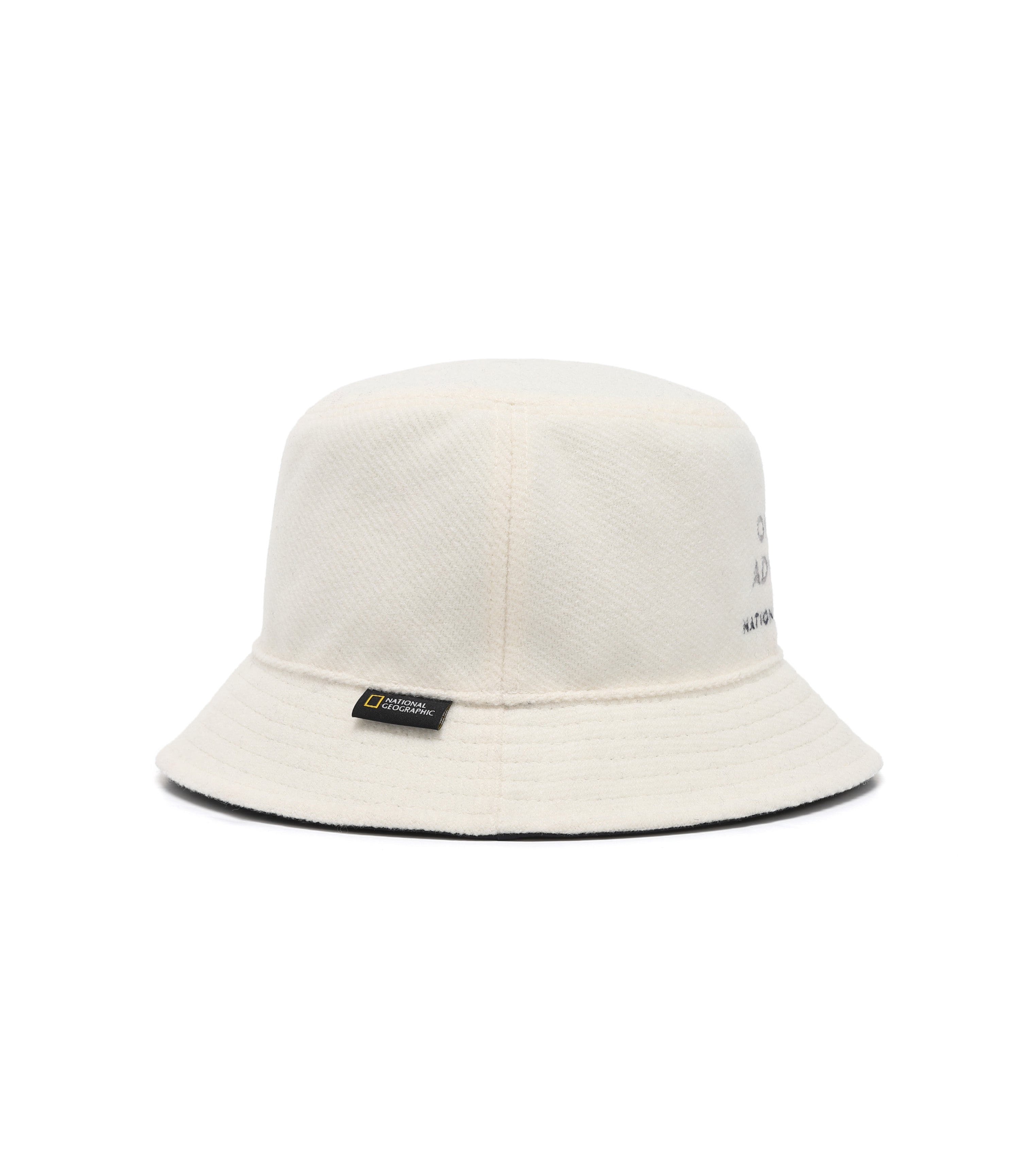 Reversible Knit Bucket Hat<br>IVORY