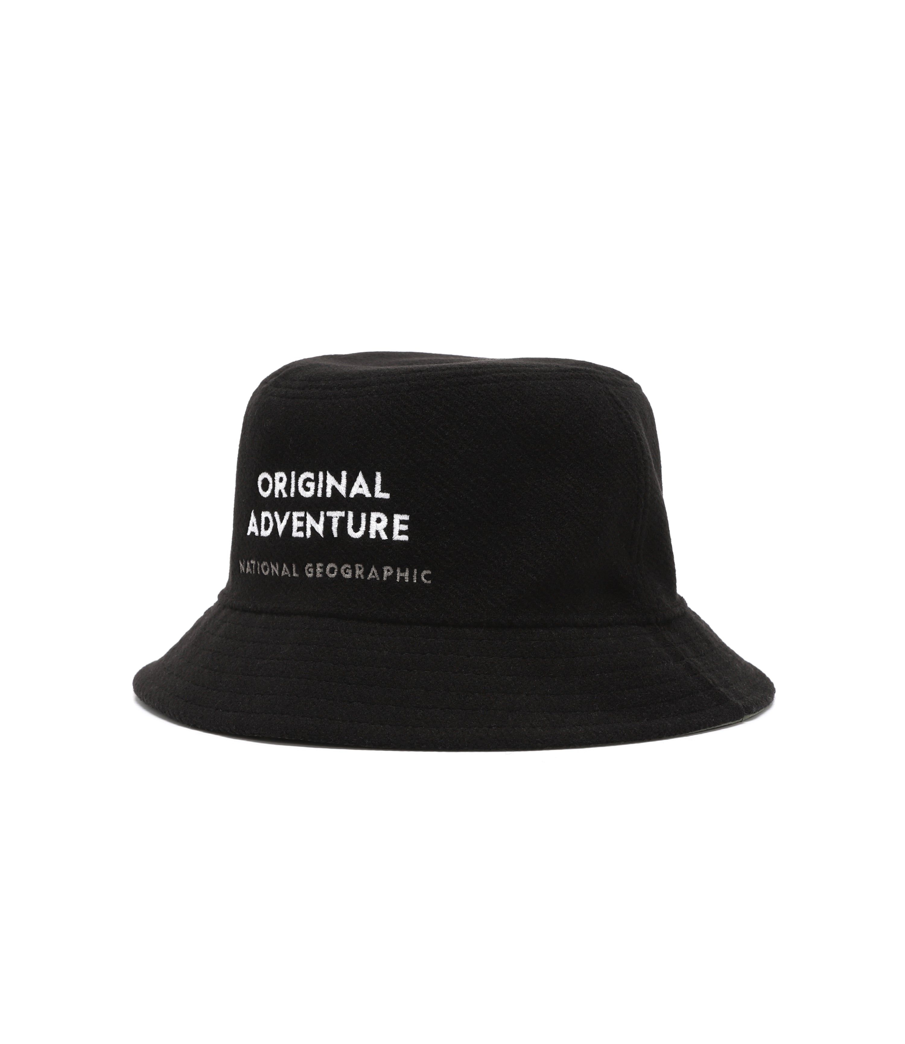 Reversible Knit Bucket Hat<br>BLACK