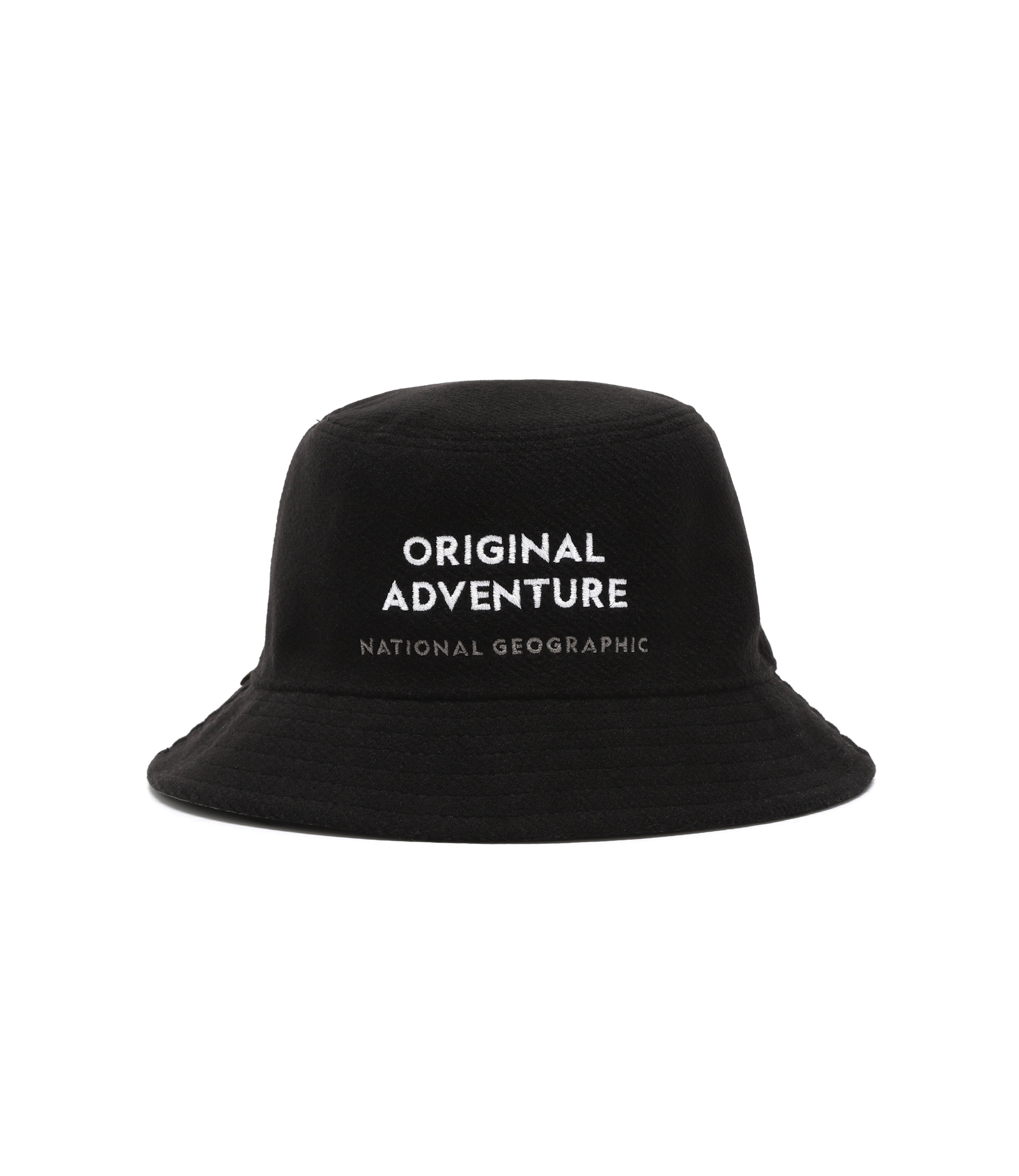 Reversible Knit Bucket Hat<br>BLACK