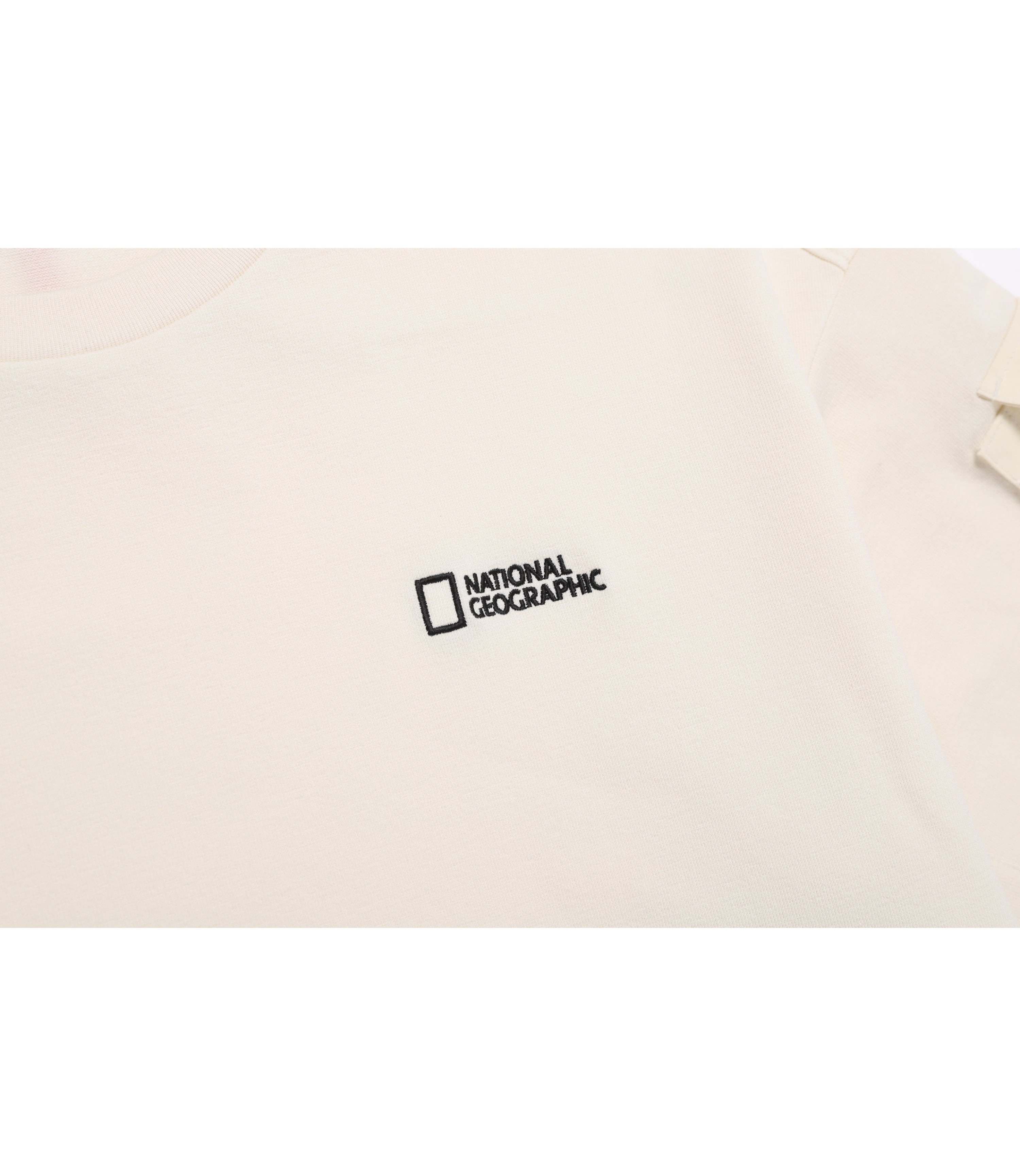 Men's NRN Utility Sleeve-Pocket Short Sleeve Tee<br>IVORY