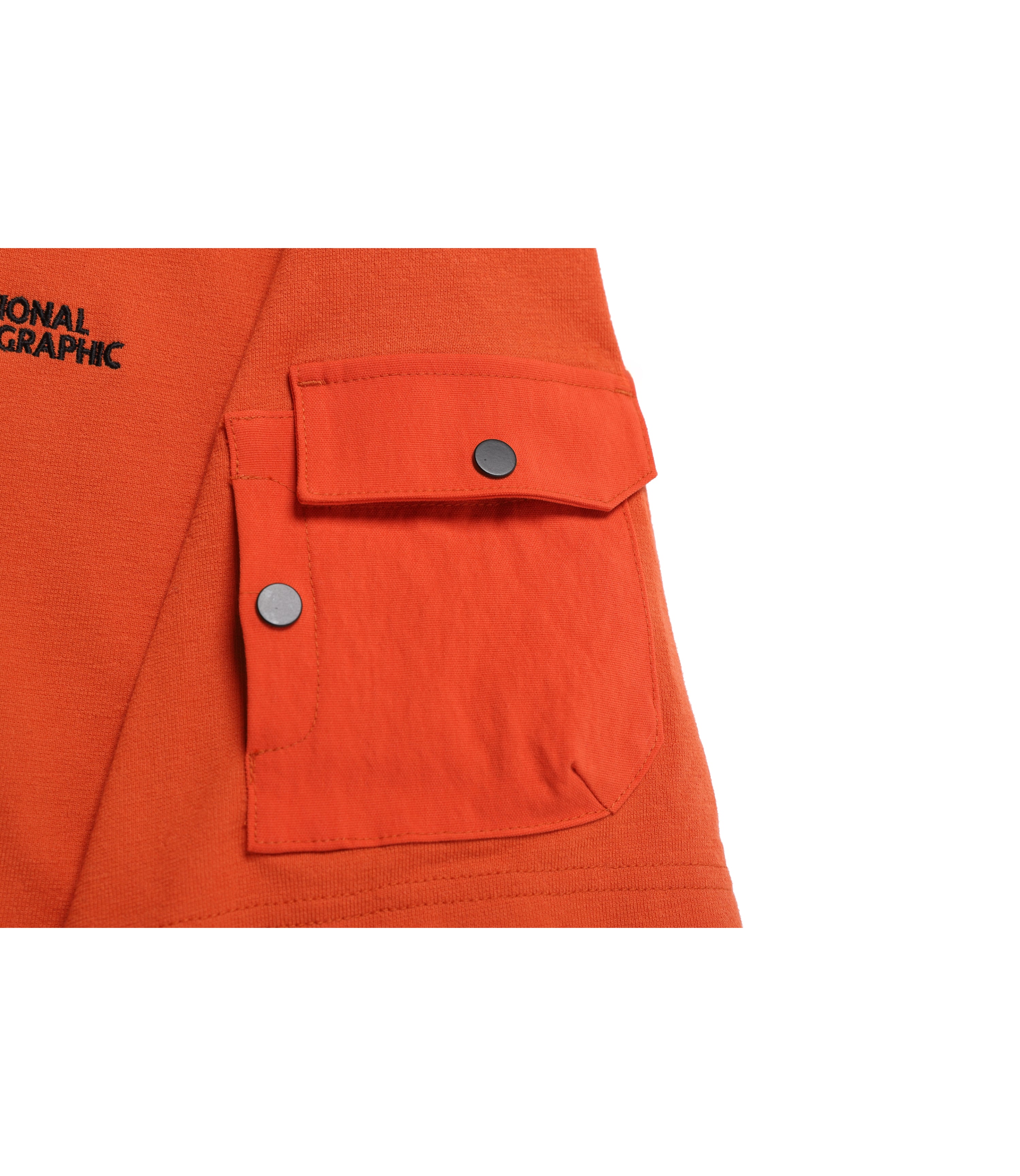 Men's NRN Utility Sleeve-Pocket Short Sleeve Tee<br>L/ORANGE