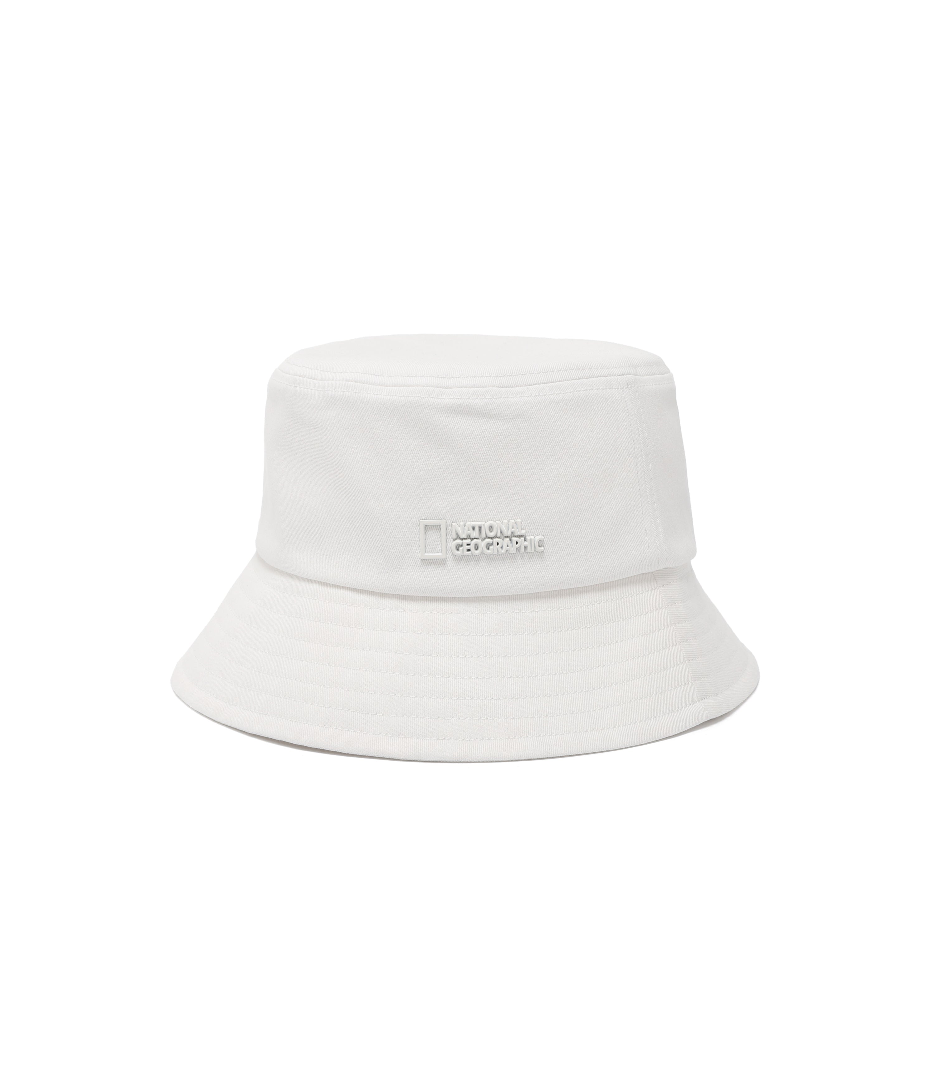 Metallic LOGO Bucket Hat<br>IVORY