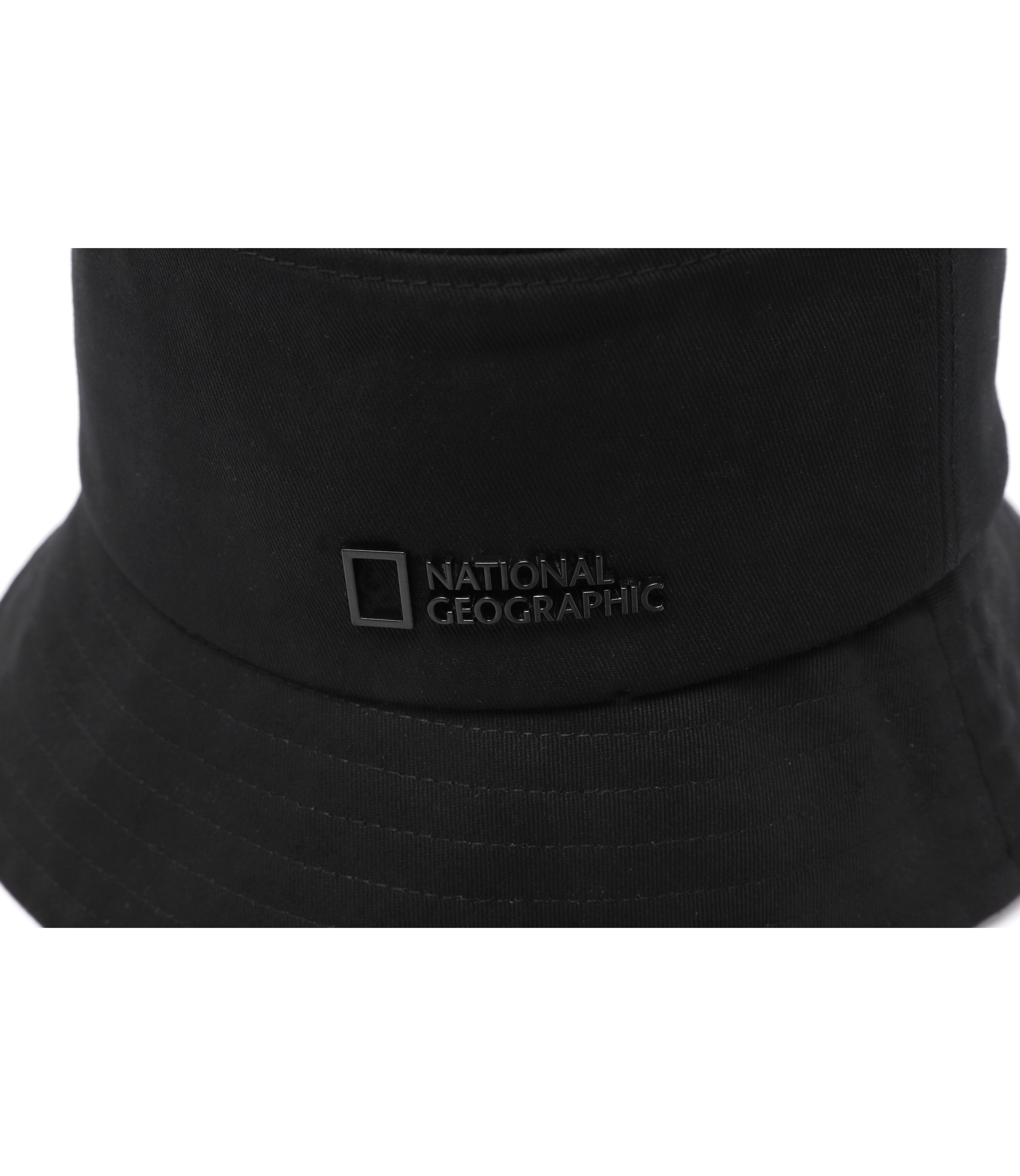 Metallic LOGO Bucket Hat<br>BLACK