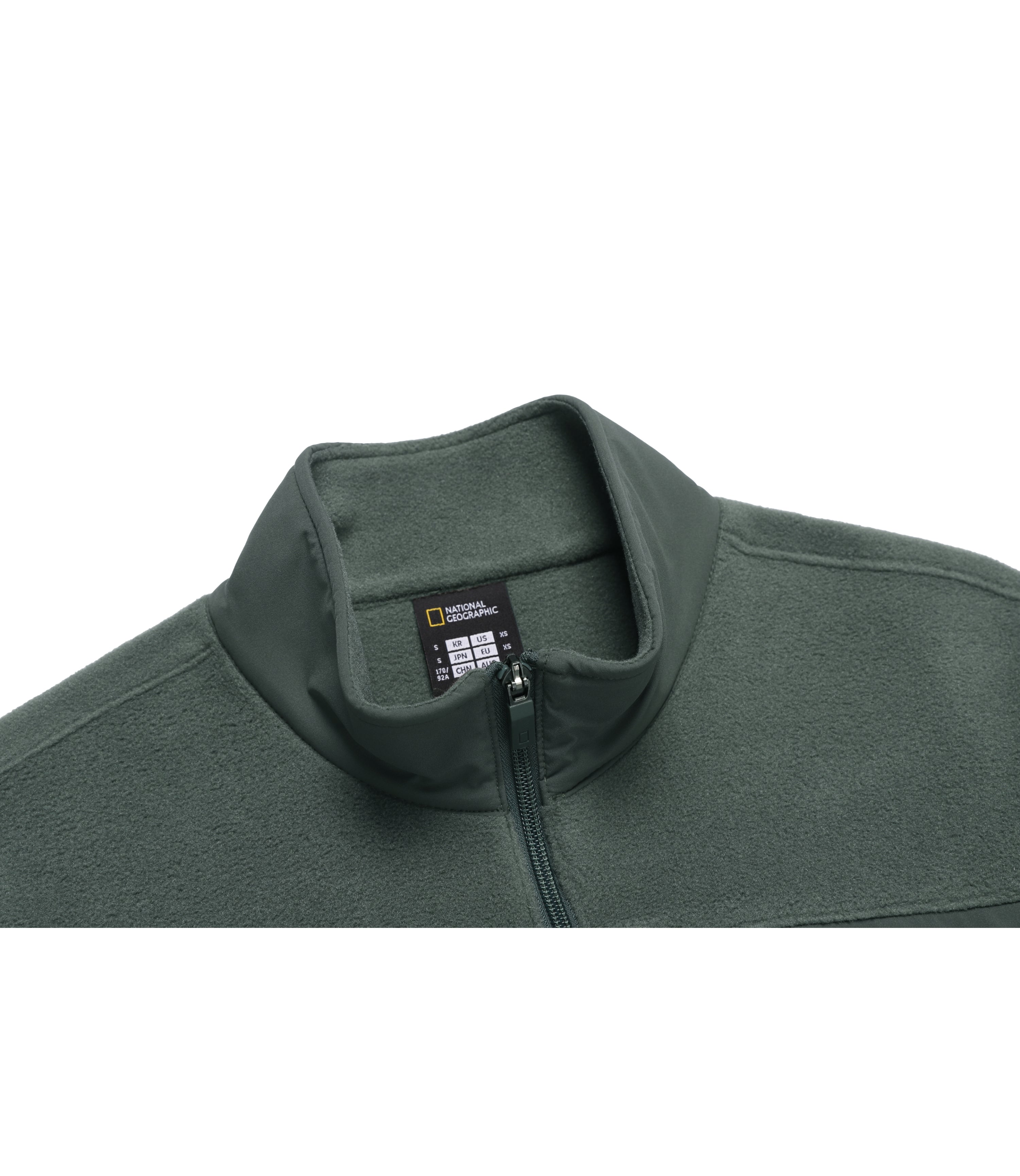 Unisex POLARTEC NAOS Woven Color-Block Full Zip-Up Jacket<br>KHAKI