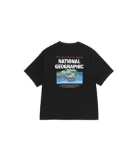 Men's NRN Nature Cooling Graphic Semi-Overfit Tee<br>BLACK