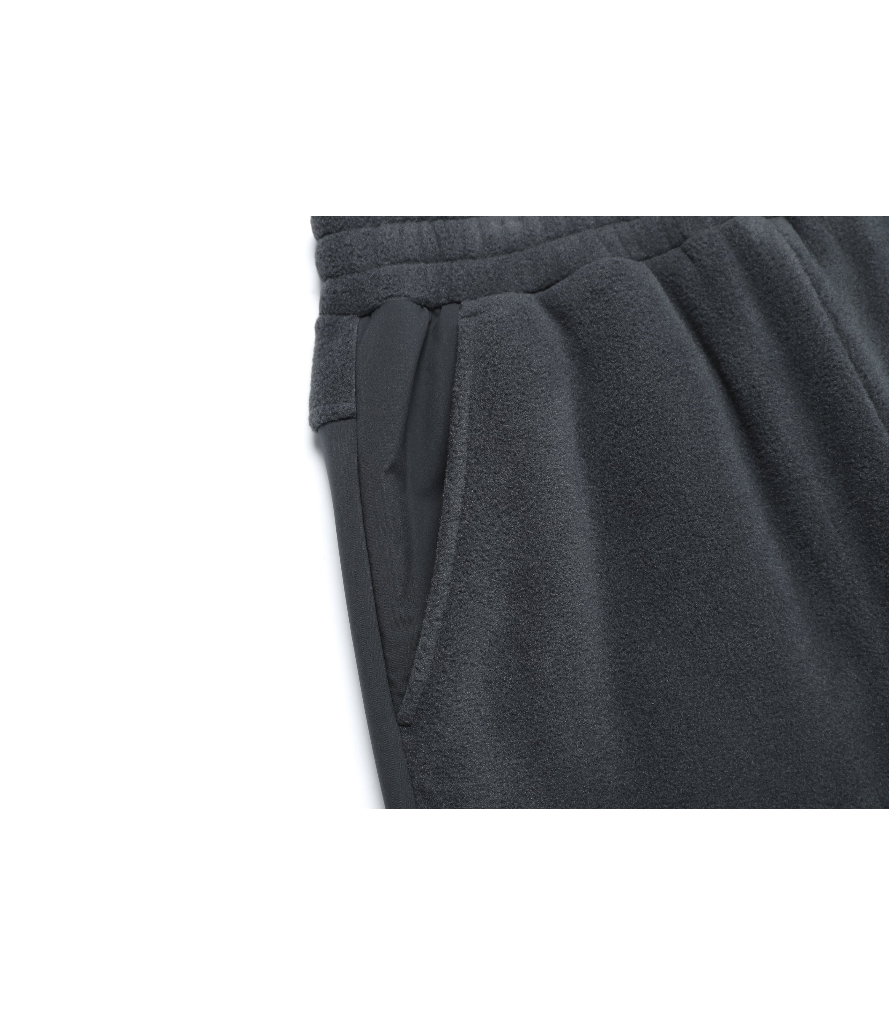 Unisex POLARTEC NAOS Woven Color-Block Cargo Pants<br>CHARCOAL
