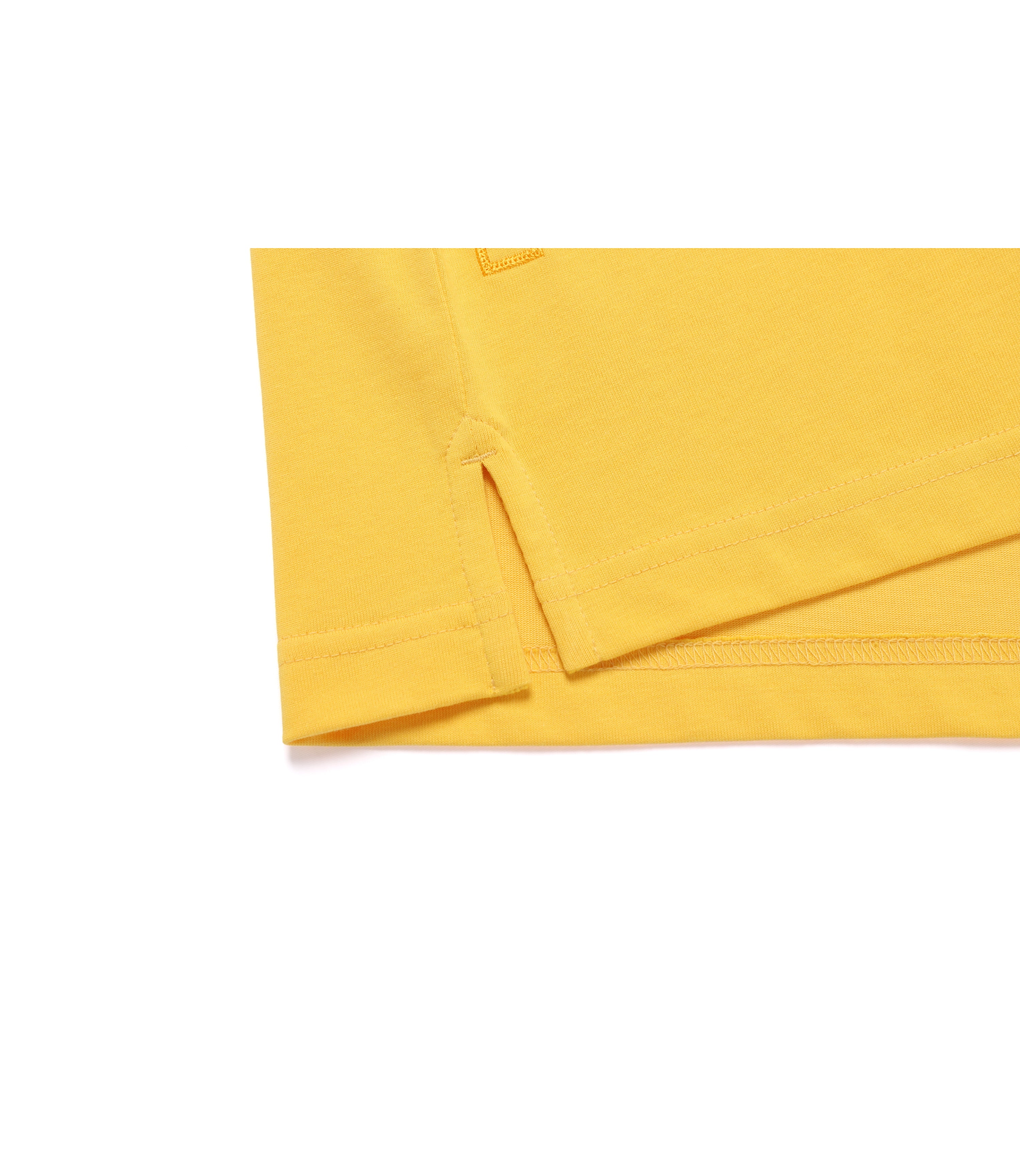Unisex RATEL Regen Animal Silhouette Graphic Short Sleeve Tee<br>YELLOW