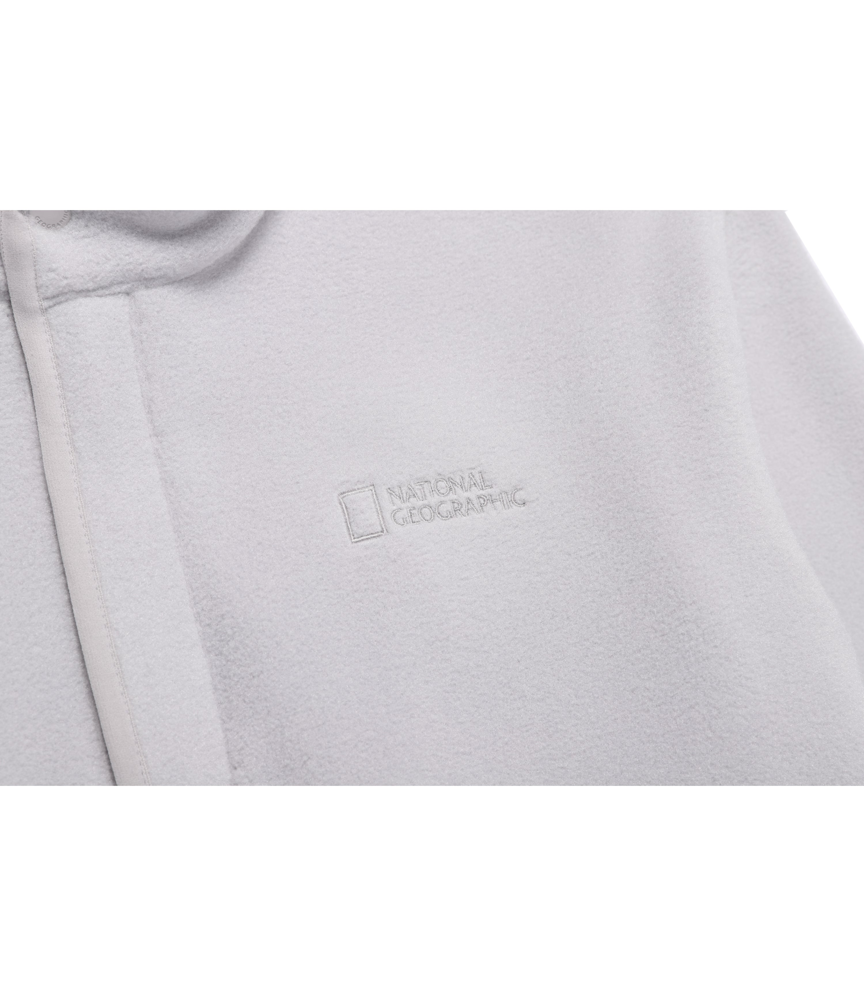 Unisex POLARTEC NAOS Half Zip-Up Sweatshirt<br>L/GREY