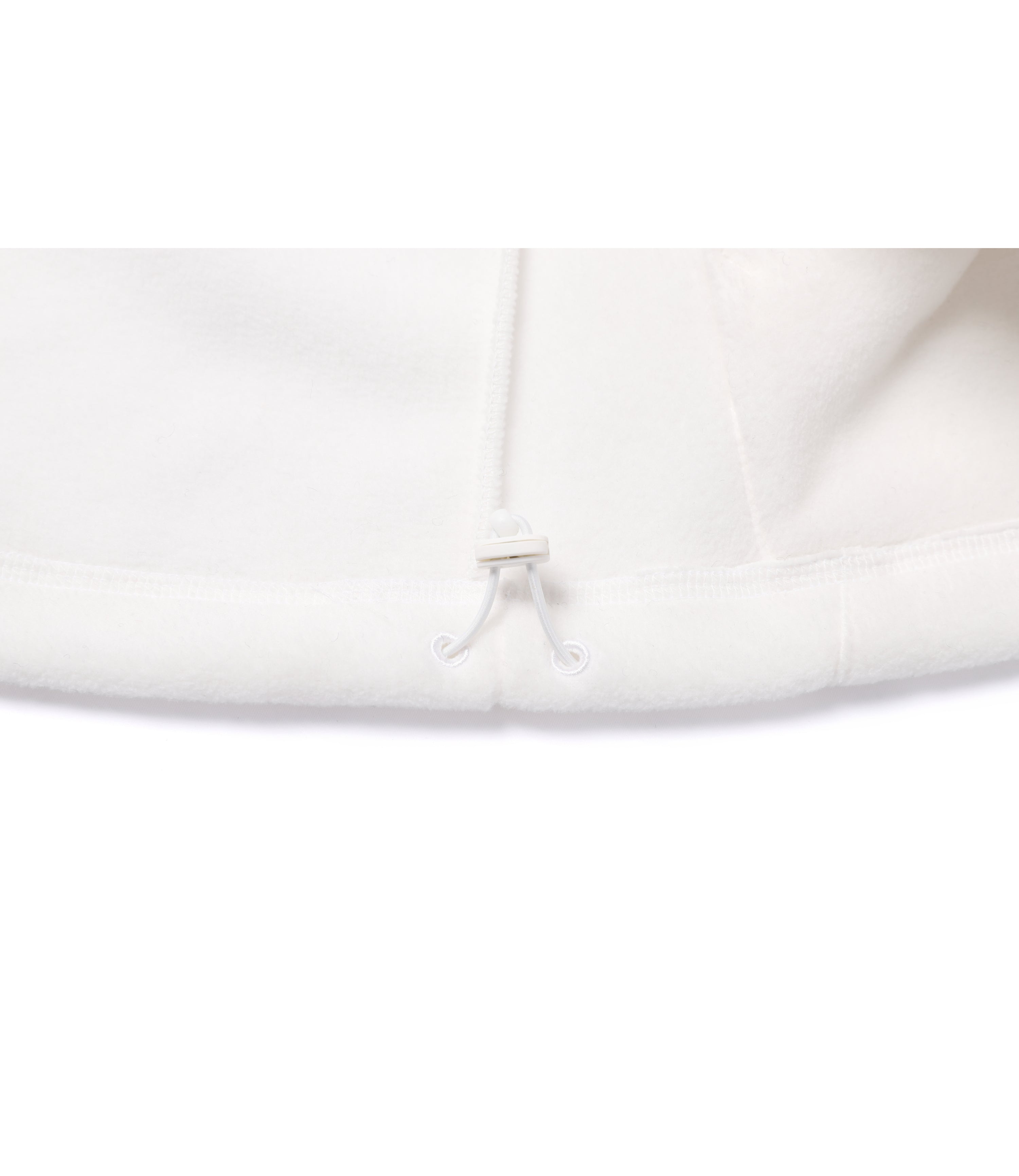 Women's POLARTEC NAOS Fleece Half Zip-Up Hoodie<br>O/WHITE