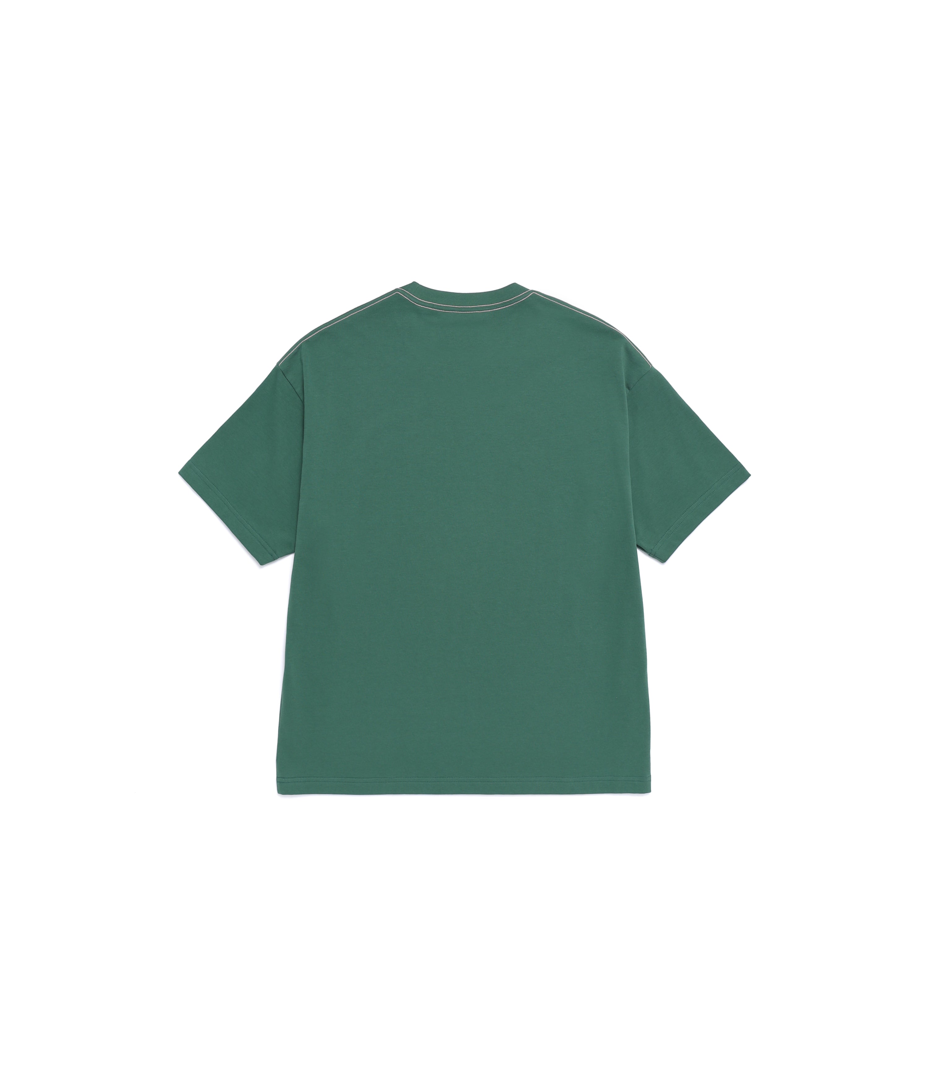 Unisex RATEL Regen Animal Small Graphic Short Sleeve Tee<br>GREEN HILLS