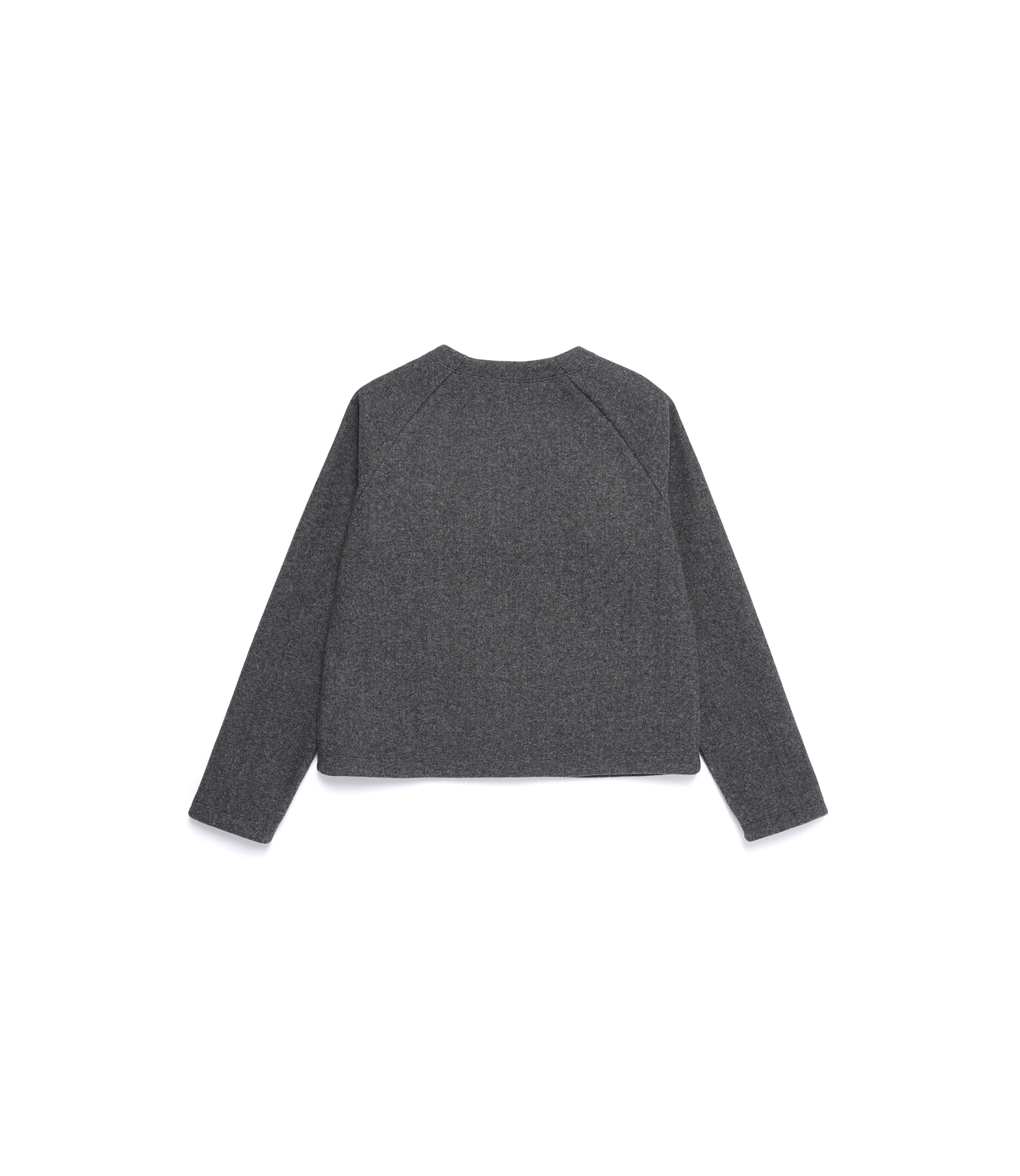 Women's Gliese Round-Neck Cardigan<br>CHARCOAL