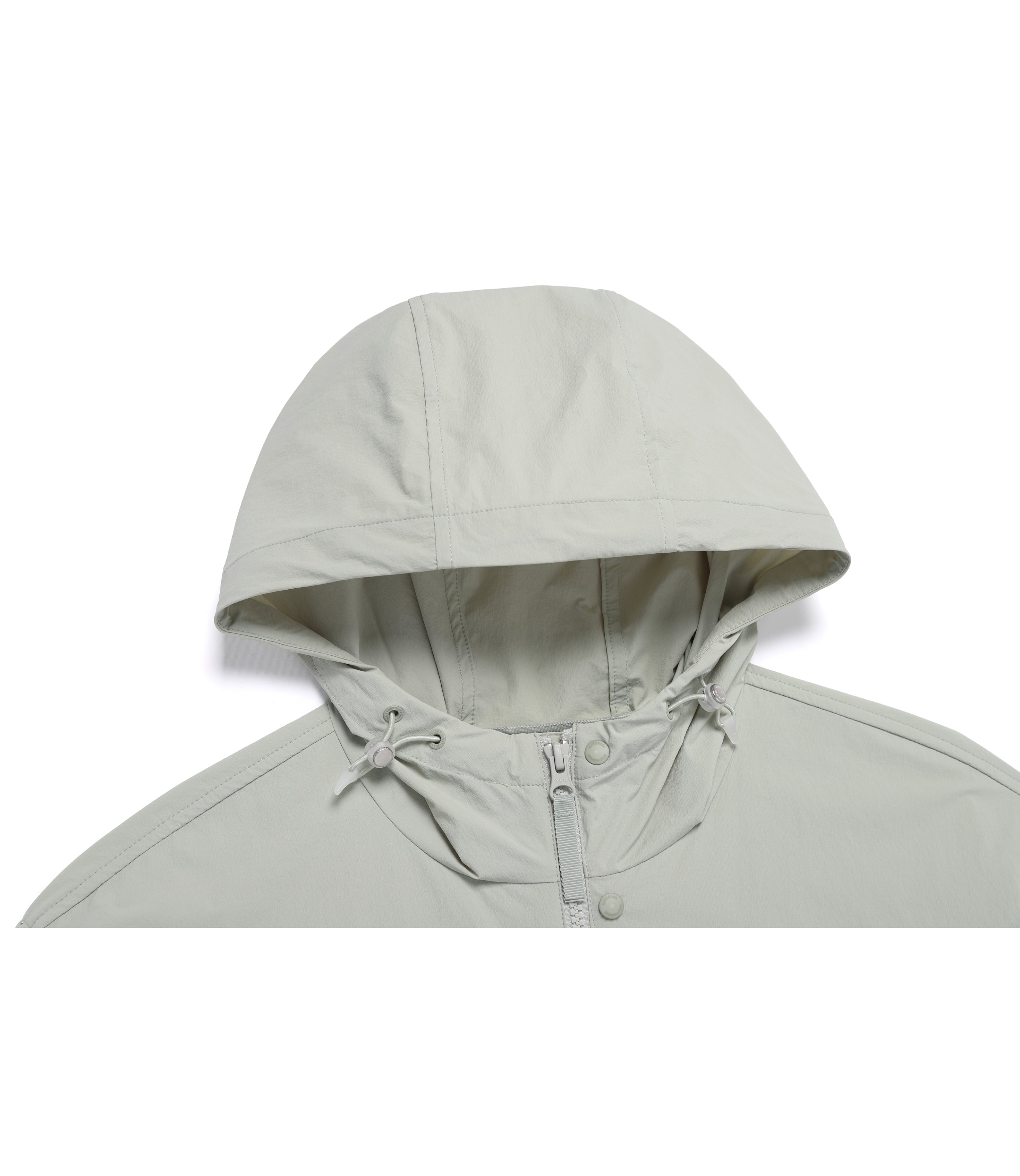 Women's ADELIE Cooling Stretch Semi-Over Fit Hooded Full Zip-Up Jacket<br>JADE
