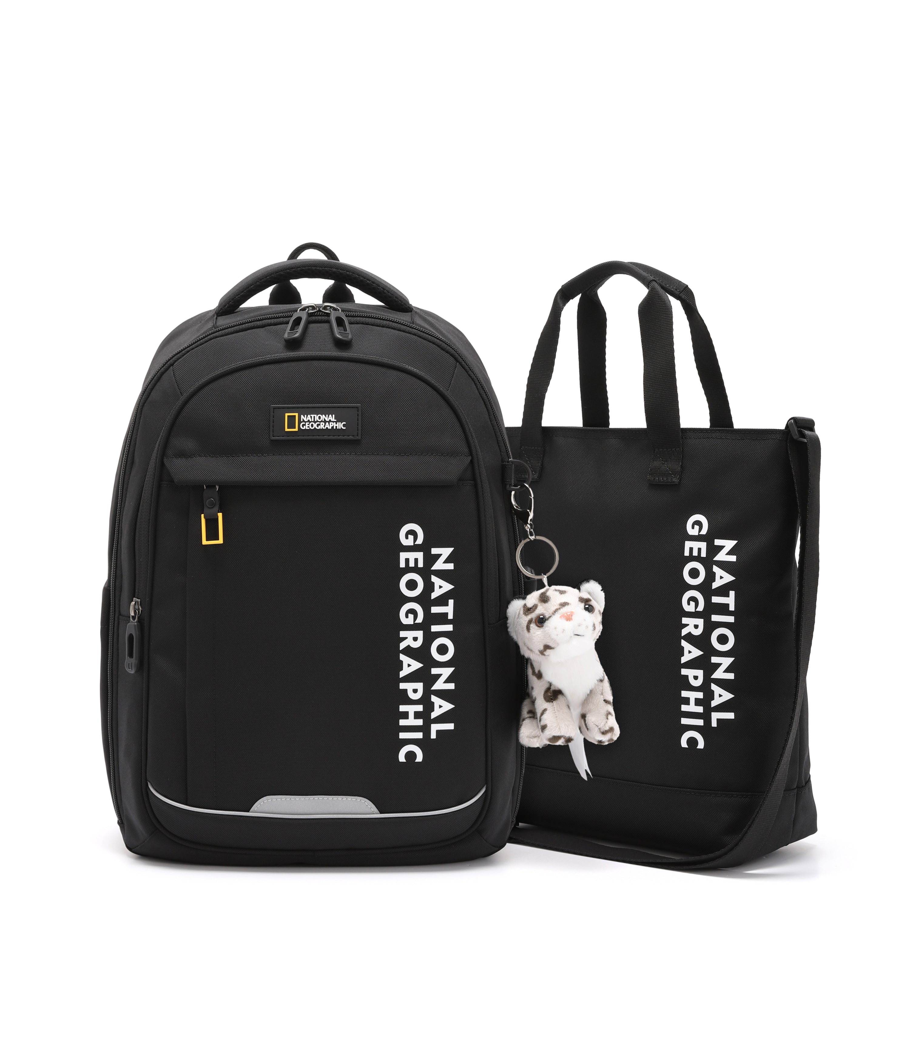 Kid's Newbie Backpack with Shoe Bag<br>BLACK