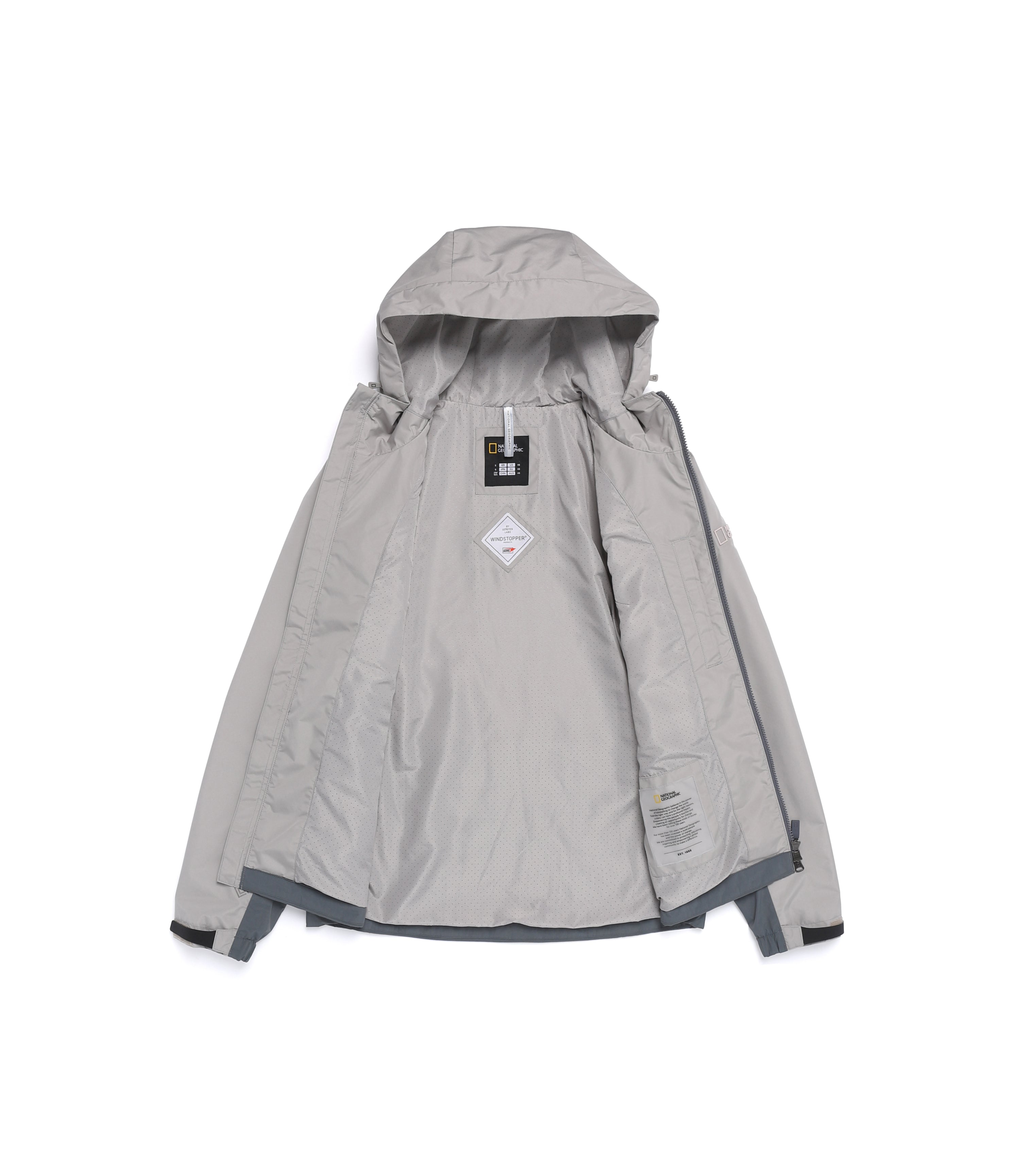 Unisex ATLAS Windstopper By Gore-Tex Labs Hooded Jacket<br>URBAN LIGHT BEIGE