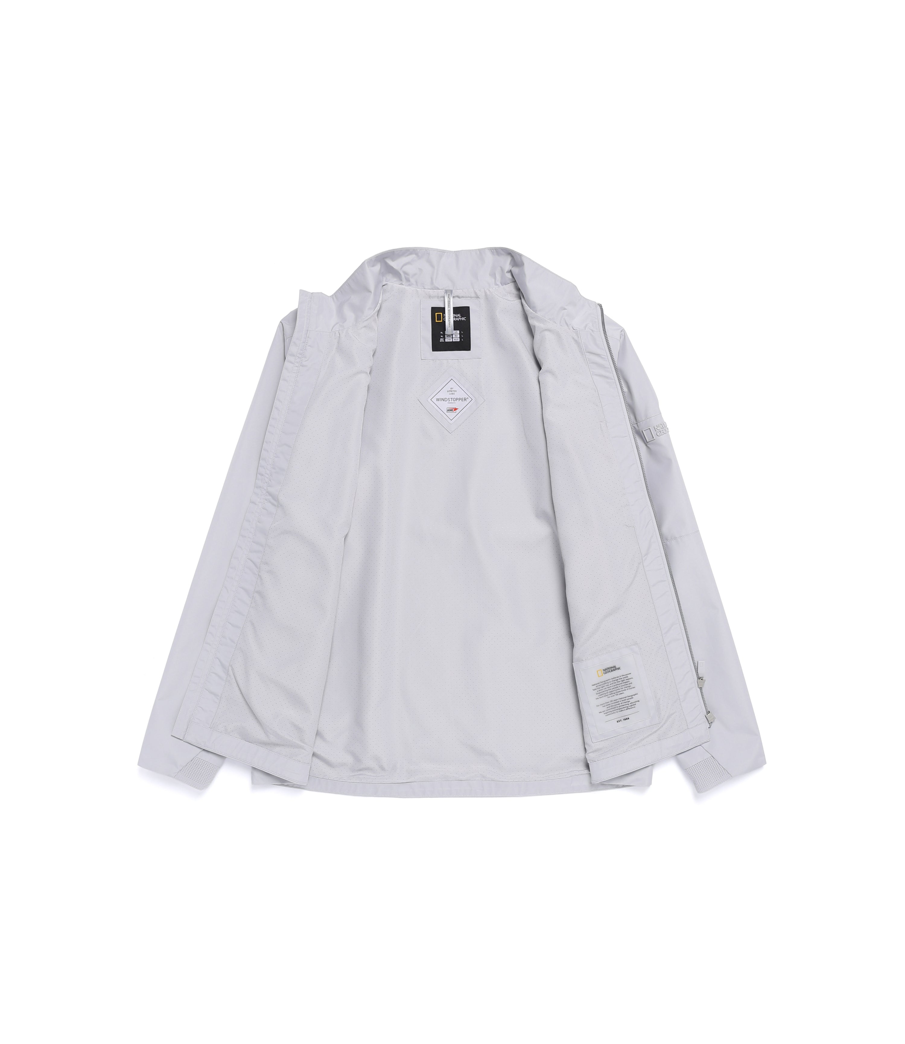 Men's ATLAS Windstopper By Gore-Tex Labs Stand Collar Jacket<br>URBAN ICE