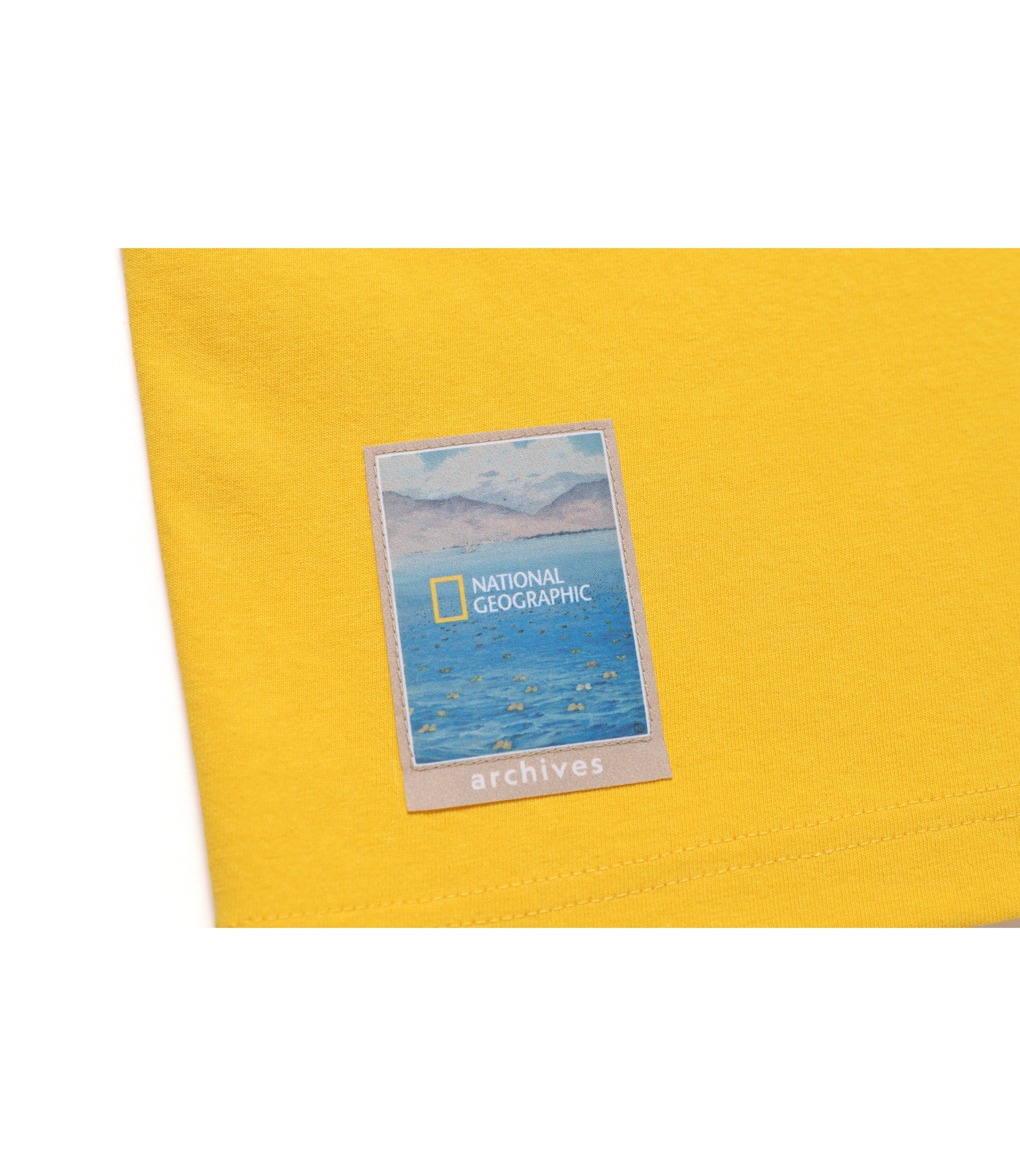 Unisex ARCHIVES Expedition Graphic Short Sleeve Tee<br>YELLOW