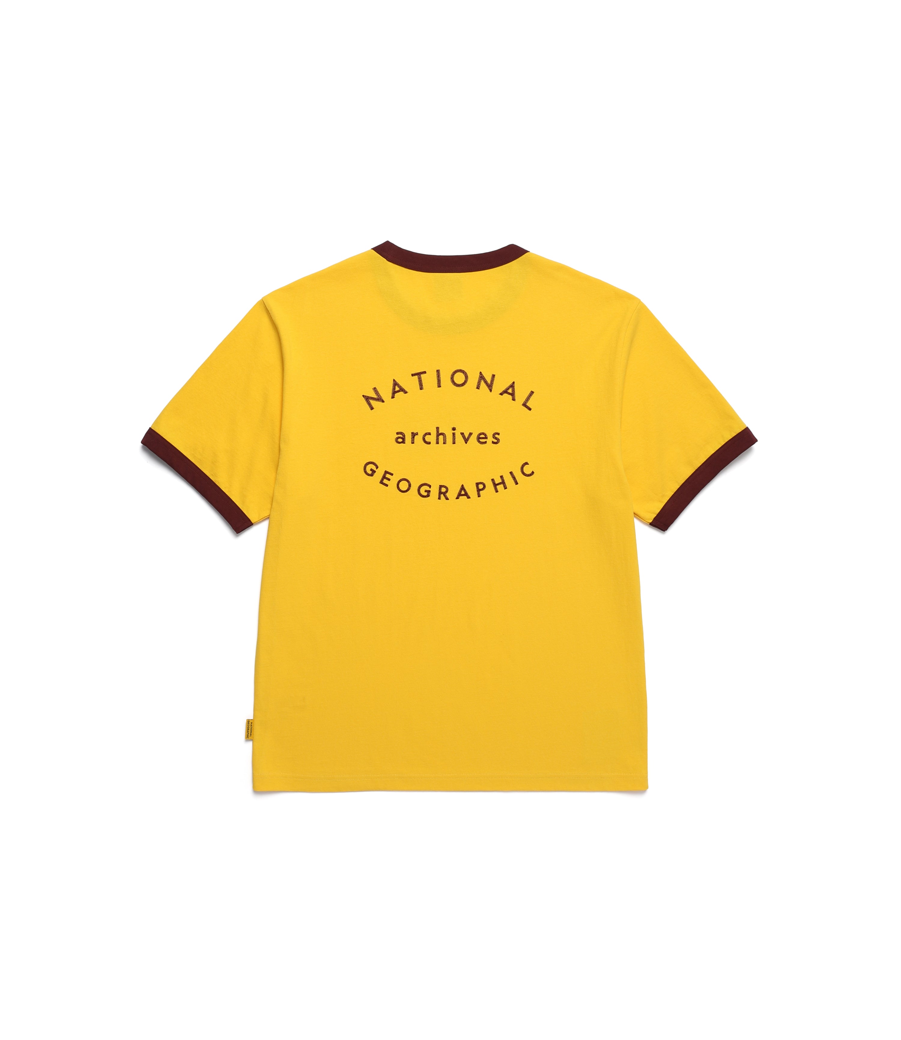 Unisex ARCHIVES Expedition Graphic Short Sleeve Tee<br>YELLOW