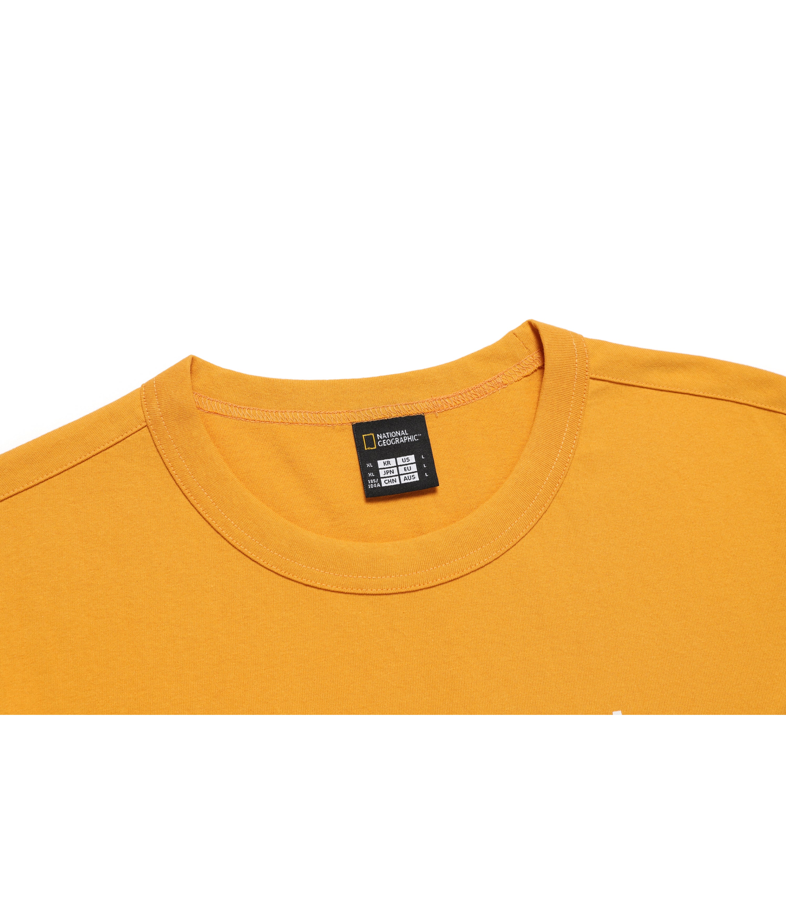 Unisex ARCHIVES Caribbean Graphic Short Sleeve Tee<br>MUSTARD