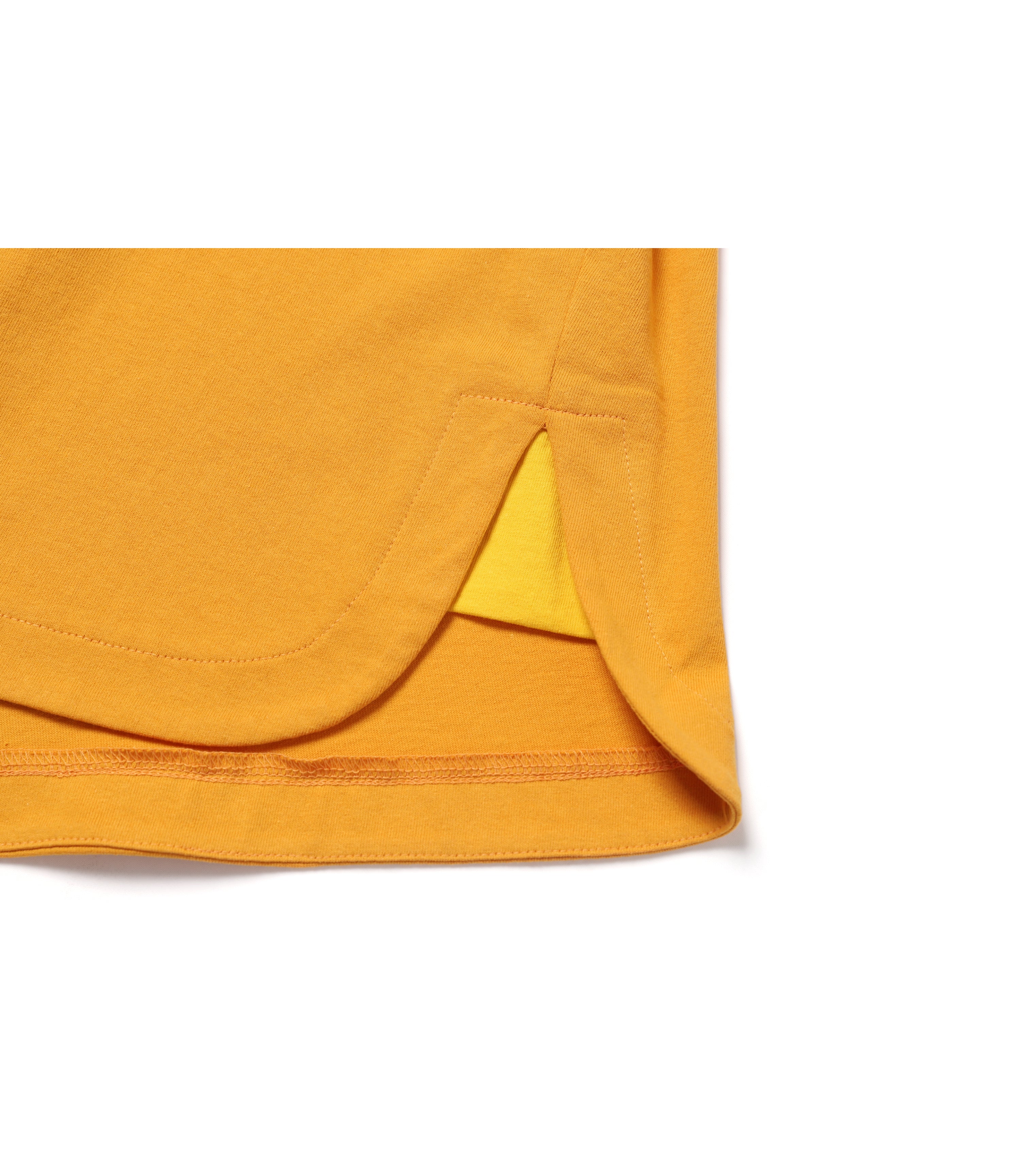 Unisex ARCHIVES Caribbean Graphic Short Sleeve Tee<br>MUSTARD