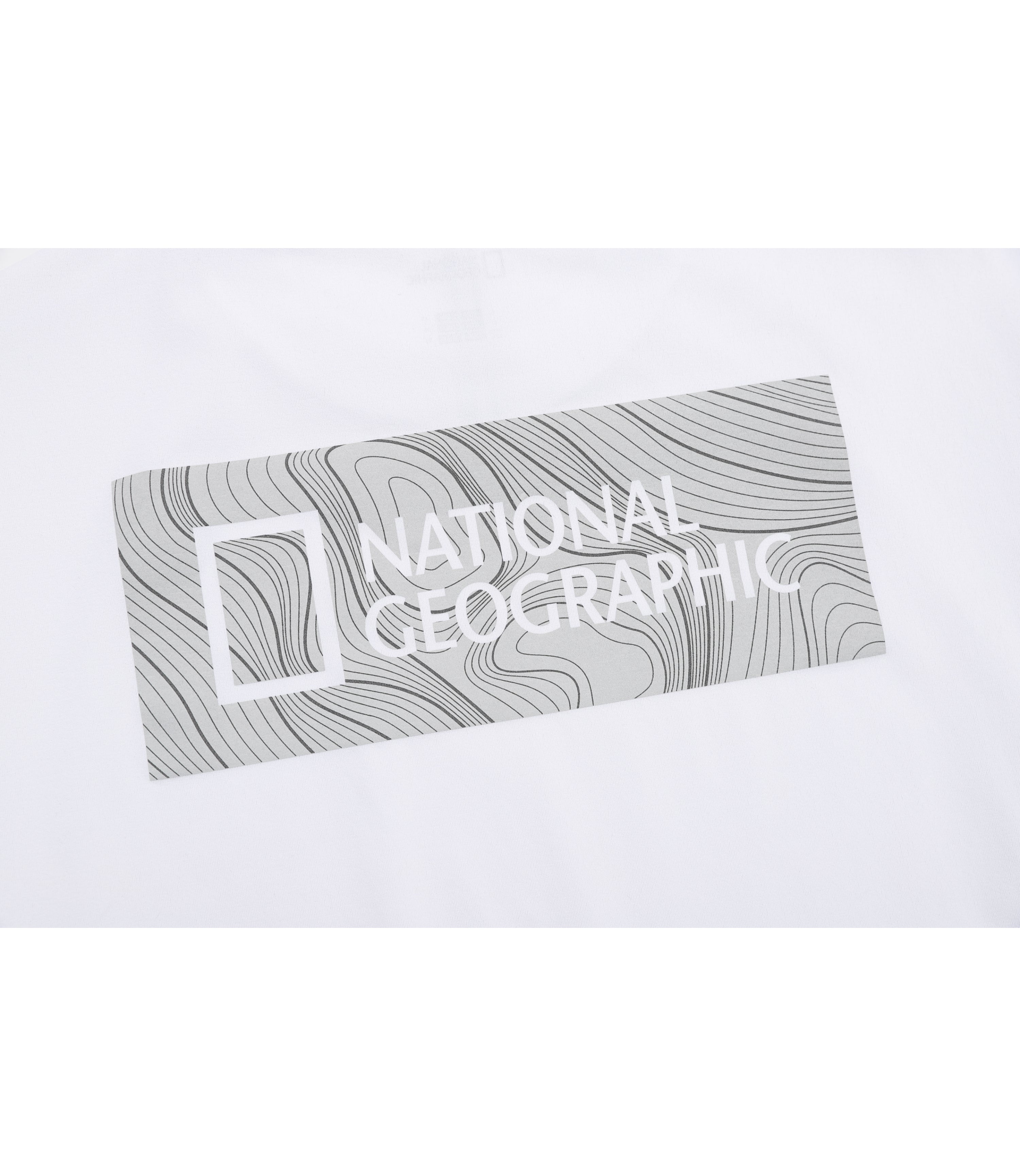 Unisex URBAN Big Logo Short Sleeve Tee<br>WHITE