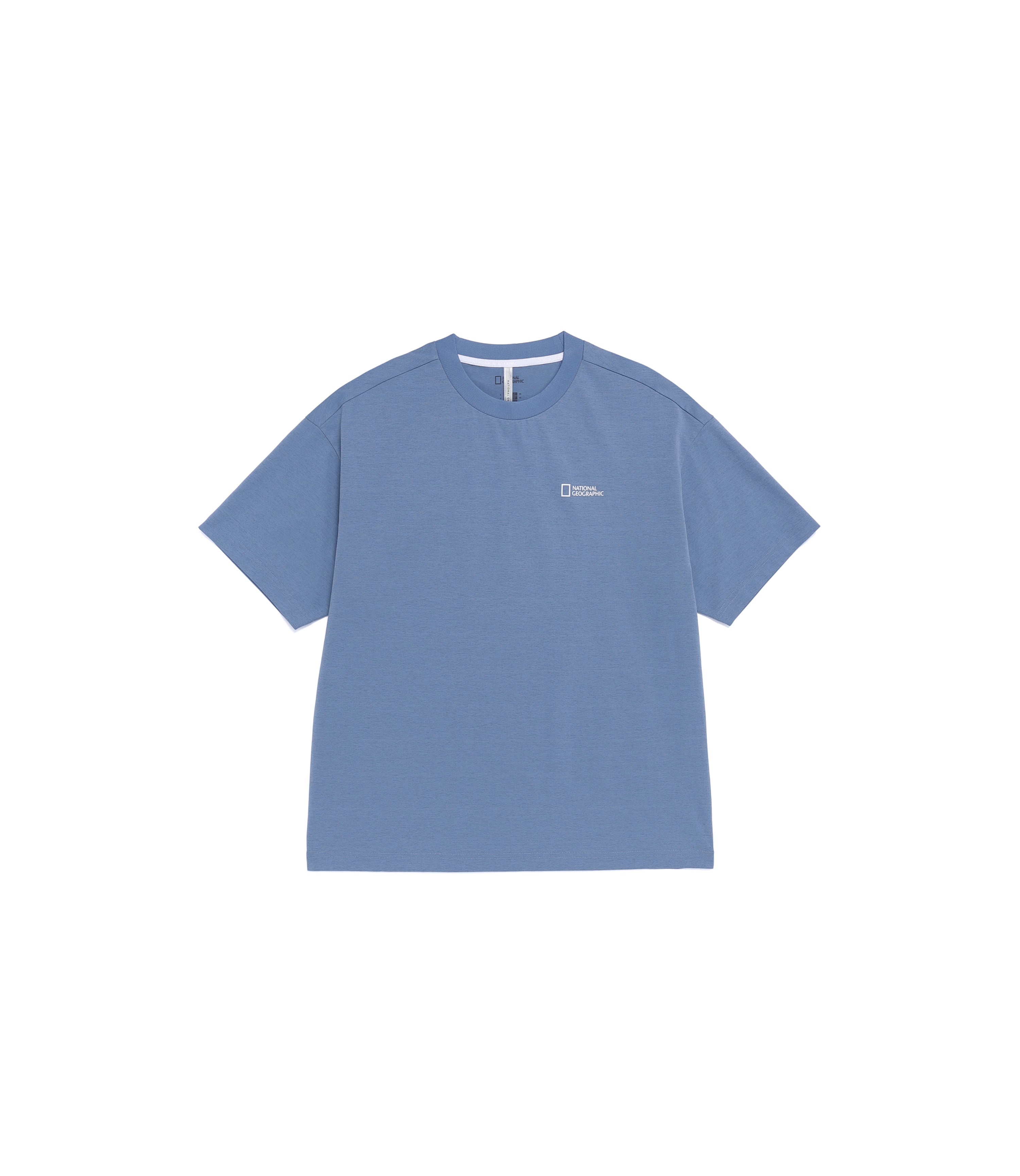 Unisex URBAN Big Logo Short Sleeve Tee<br>MIDDLE BLUE