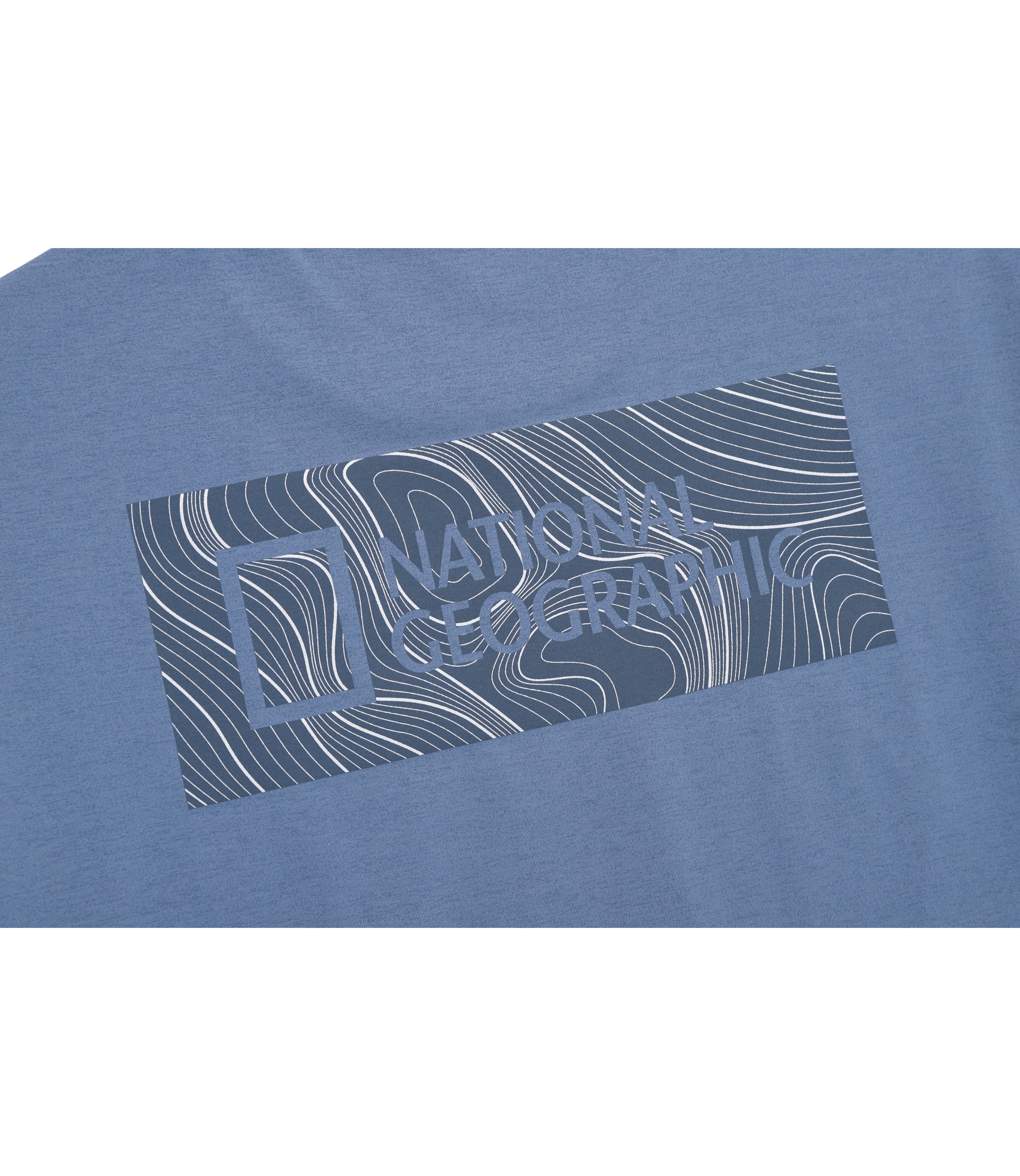 Unisex URBAN Big Logo Short Sleeve Tee<br>MIDDLE BLUE